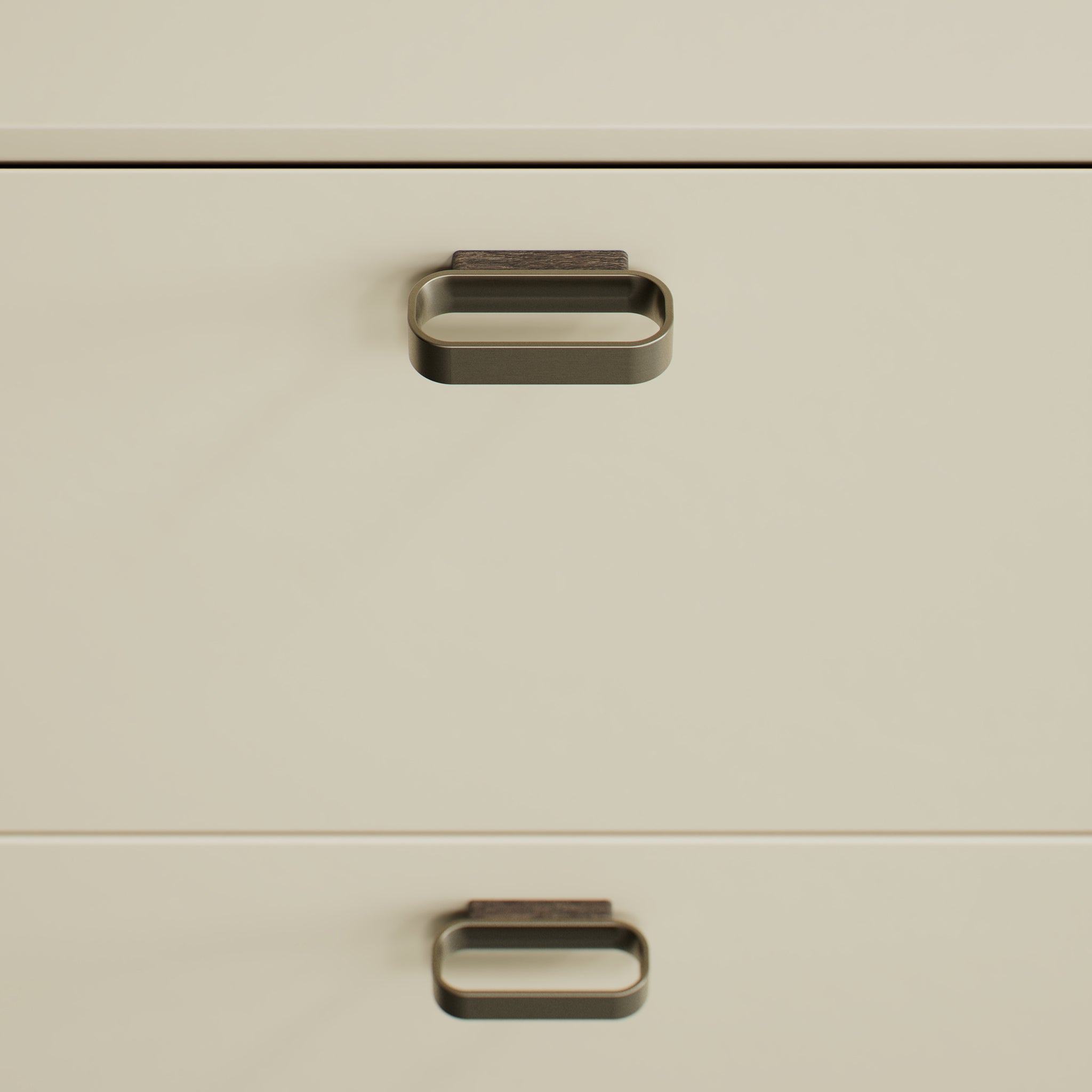 Handle Race | 6.4cm / 12.8cm | Dark Stained Oak