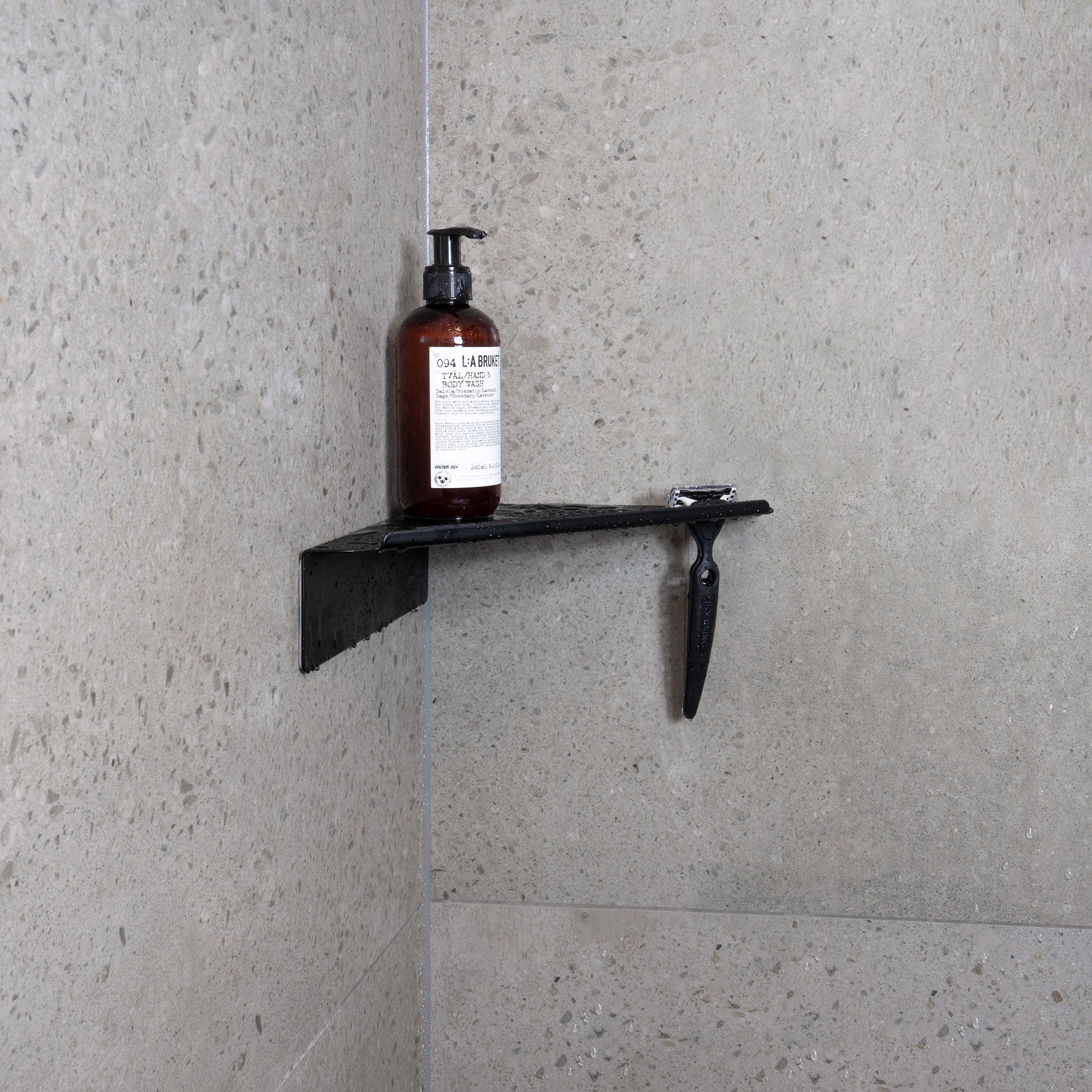 Shower Corner Shelf | Base | 21cm