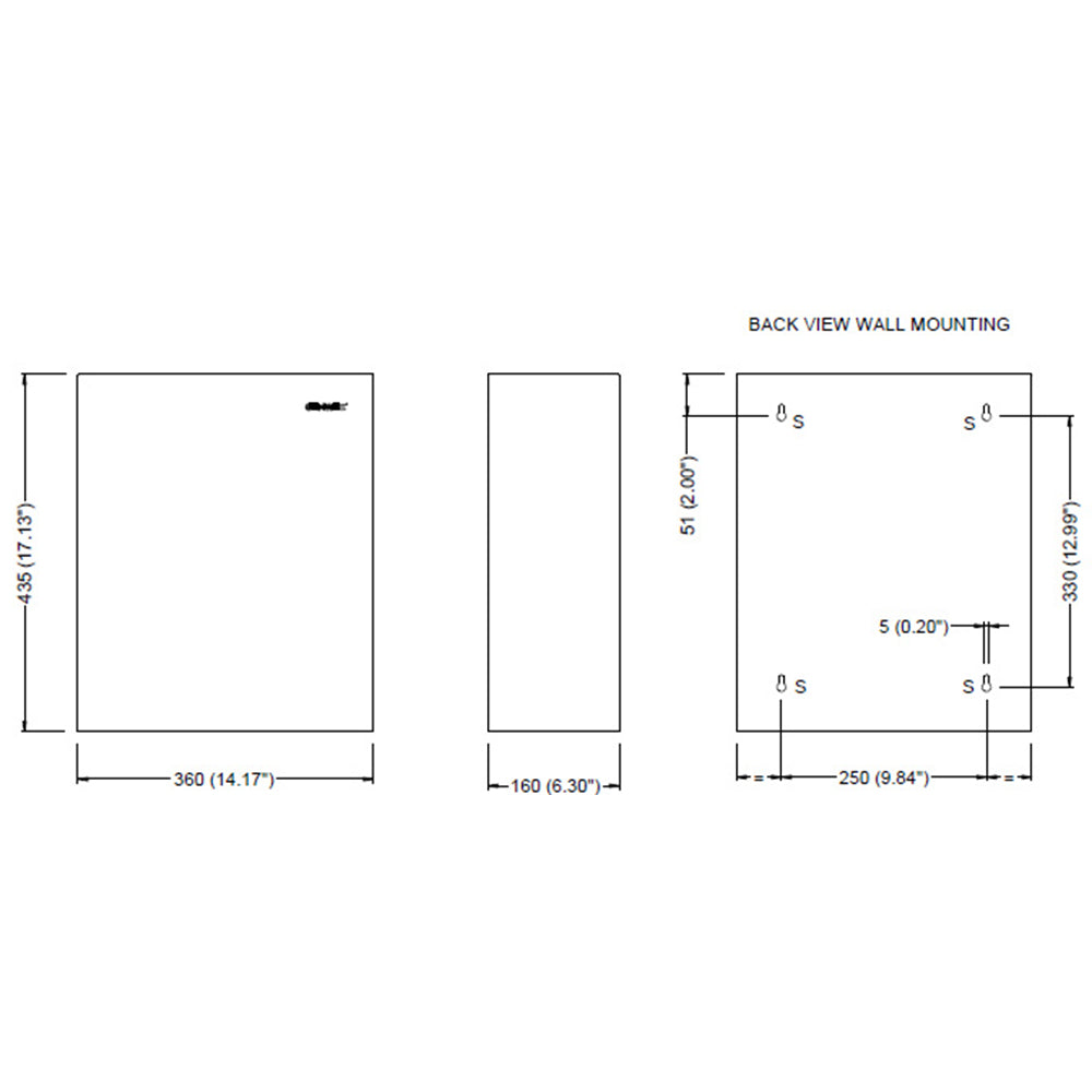 Waste Bin Stay | 23L | 46cm