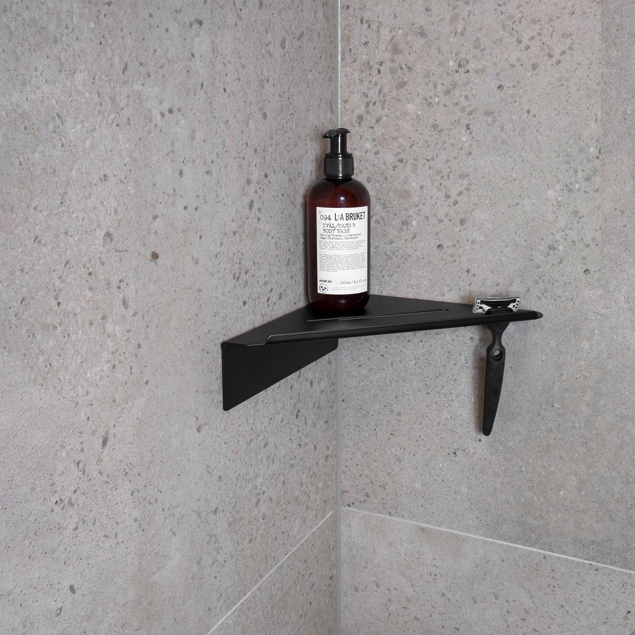 Shower Corner Shelf | Base | 21cm