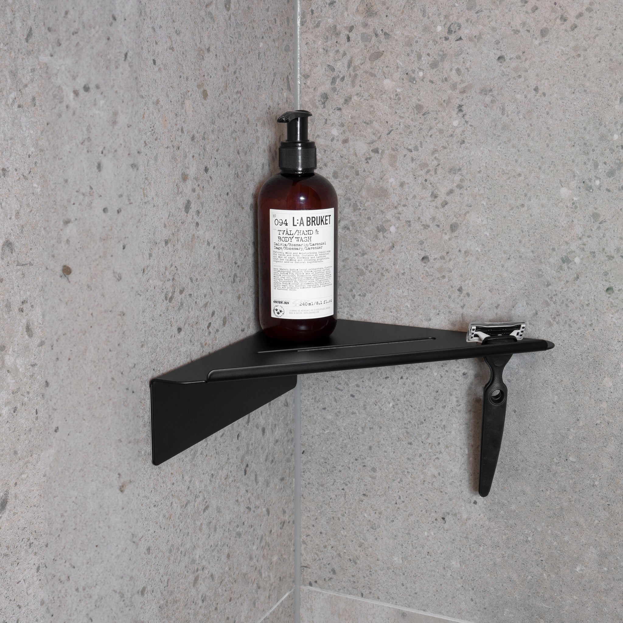 Shower Corner Shelf | Base | 21cm