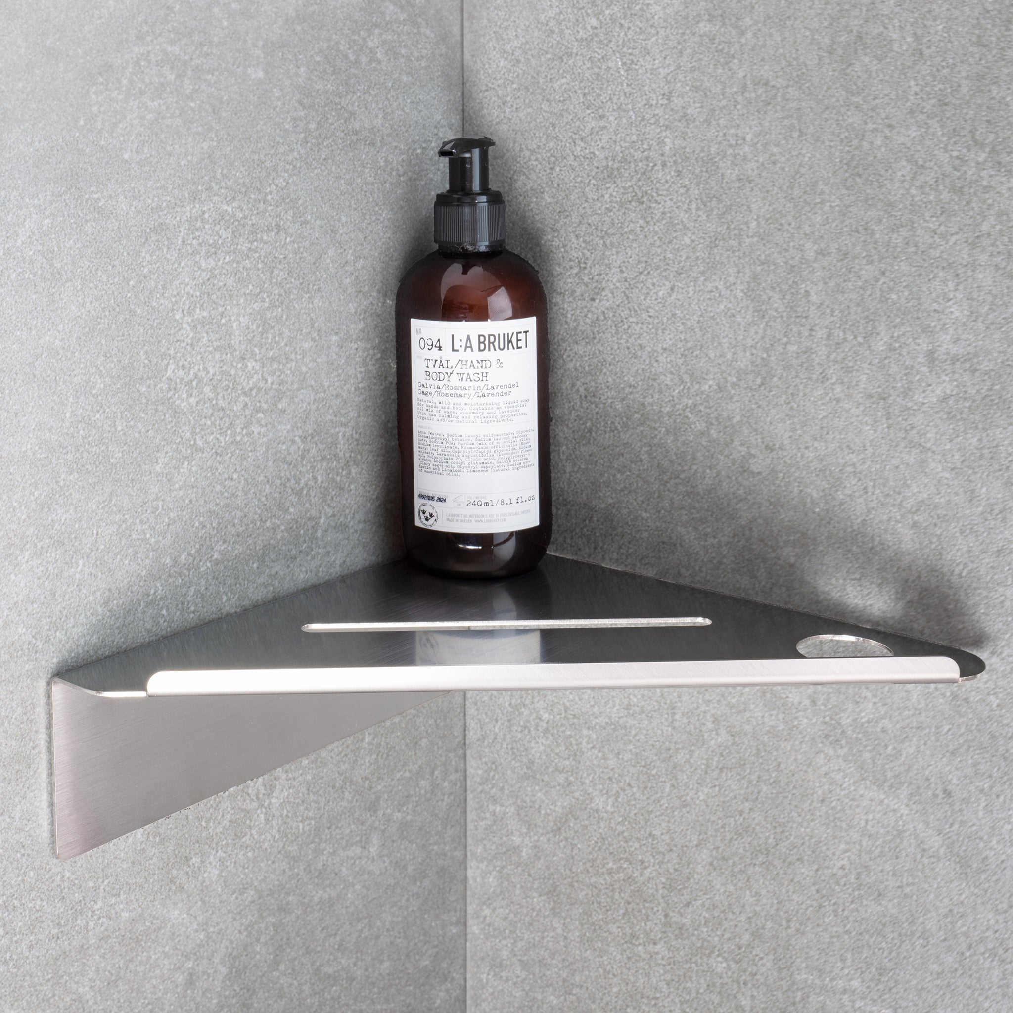 Shower Corner Shelf | Base | 21cm