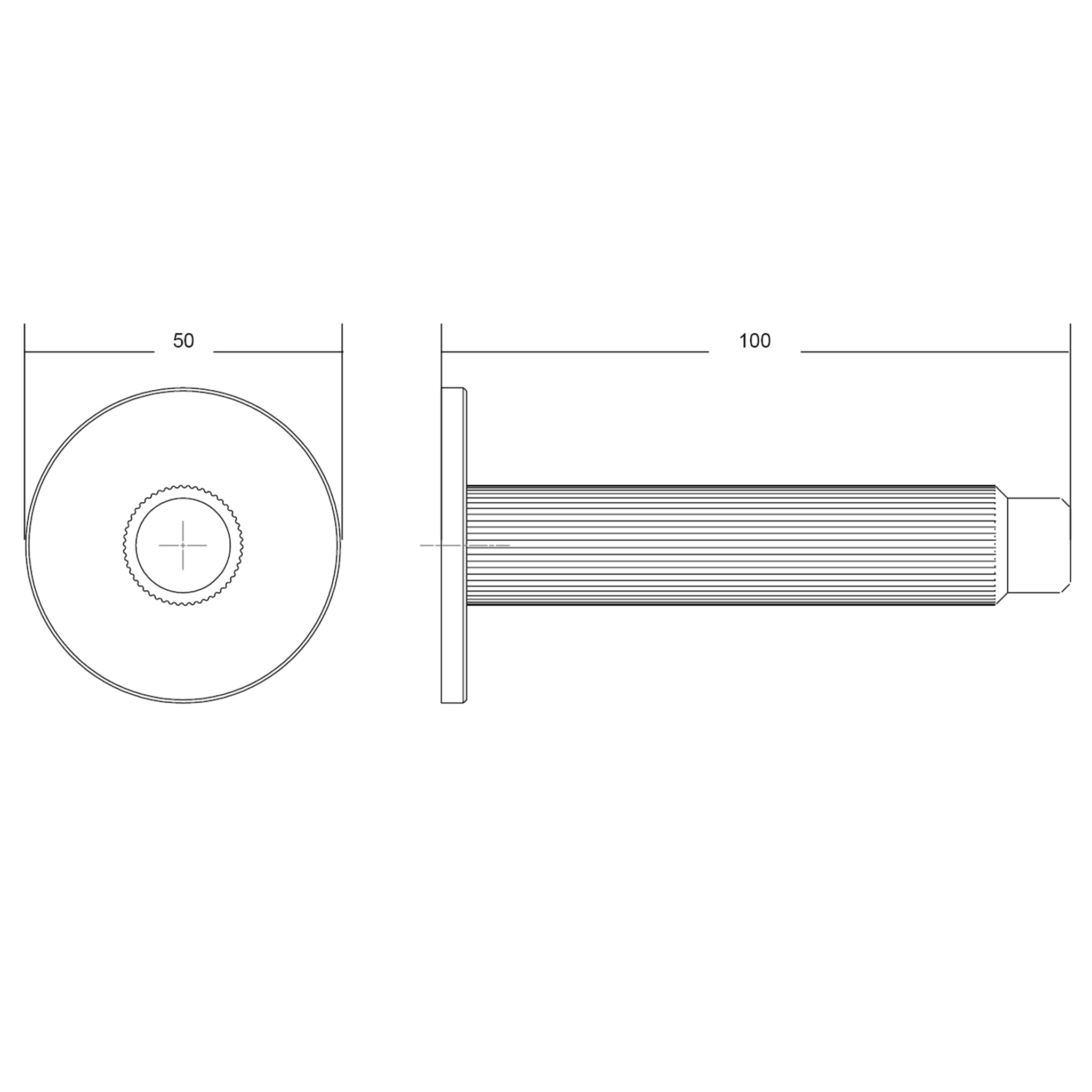 Door Stop Arpa | Wall | 10cm