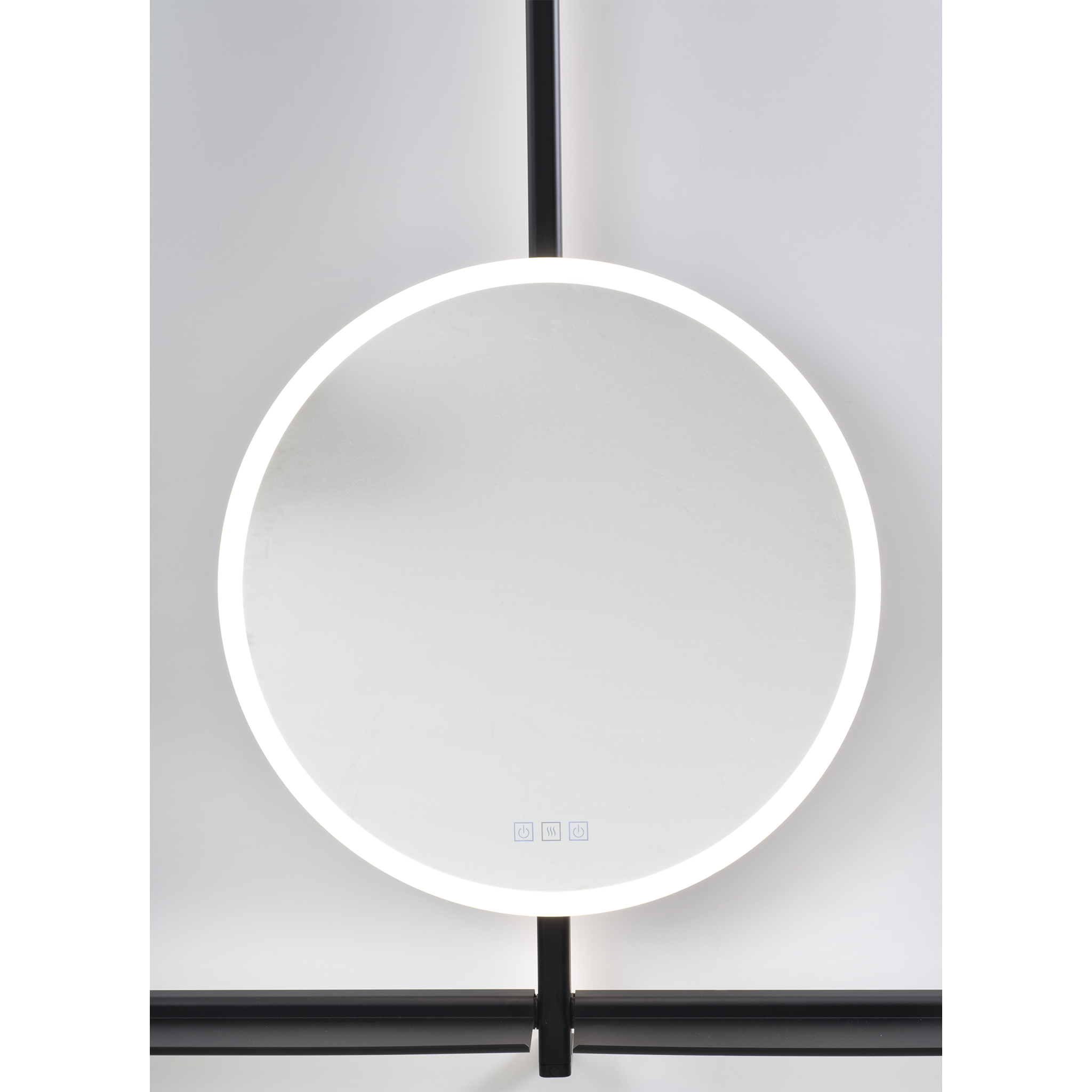 Bathroom Fixture IO with Mirror and Shelves D-M | 114cm