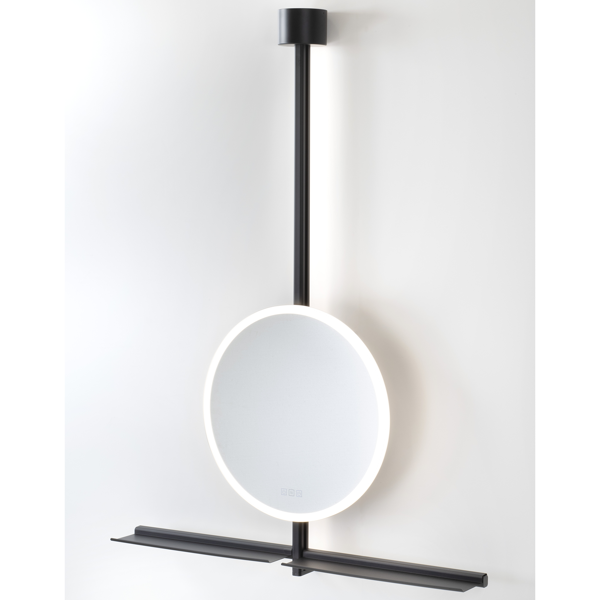 Bathroom Fixture IO with Mirror and Shelves D-M | 114cm