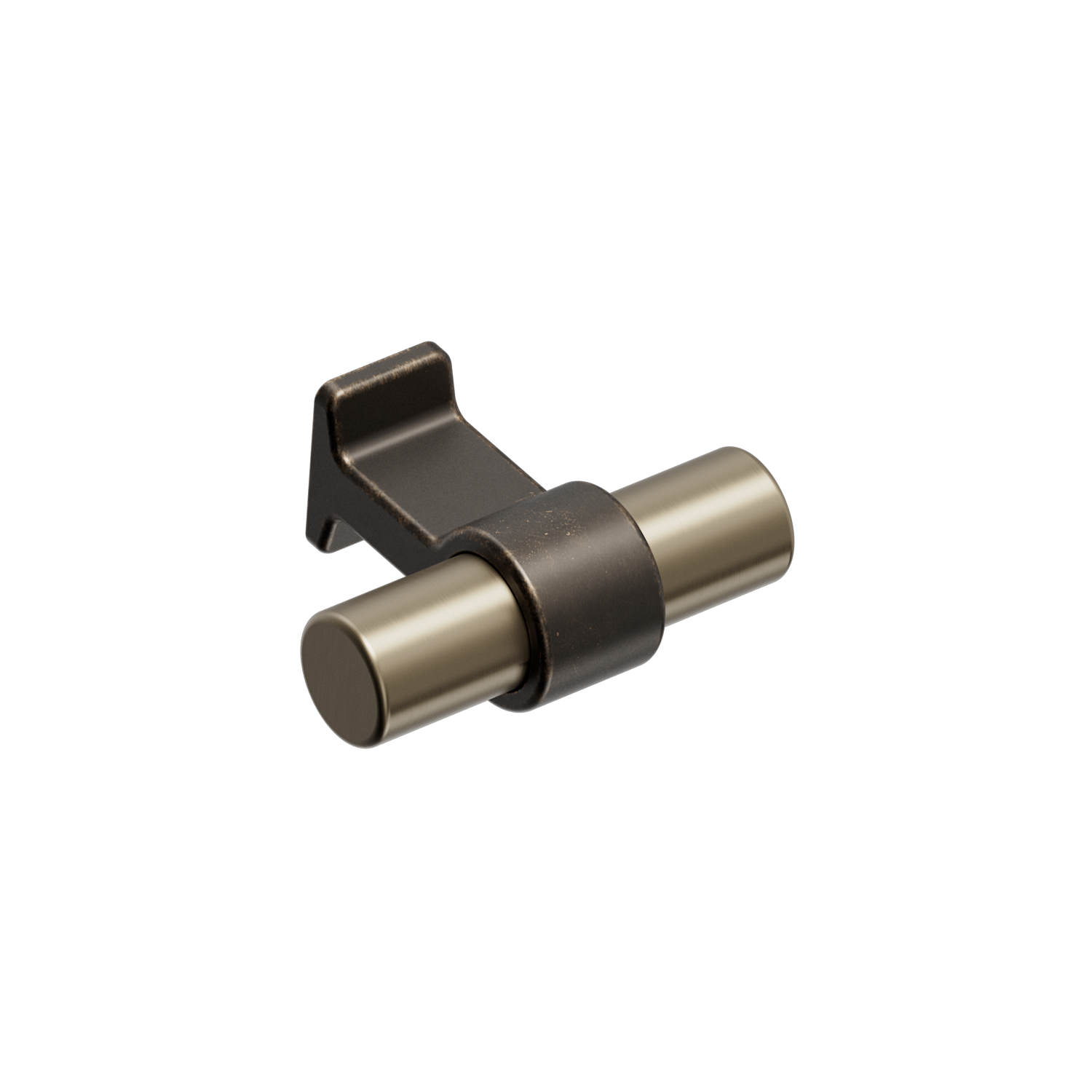 Knob T Bond | 5cm | Antique Brown