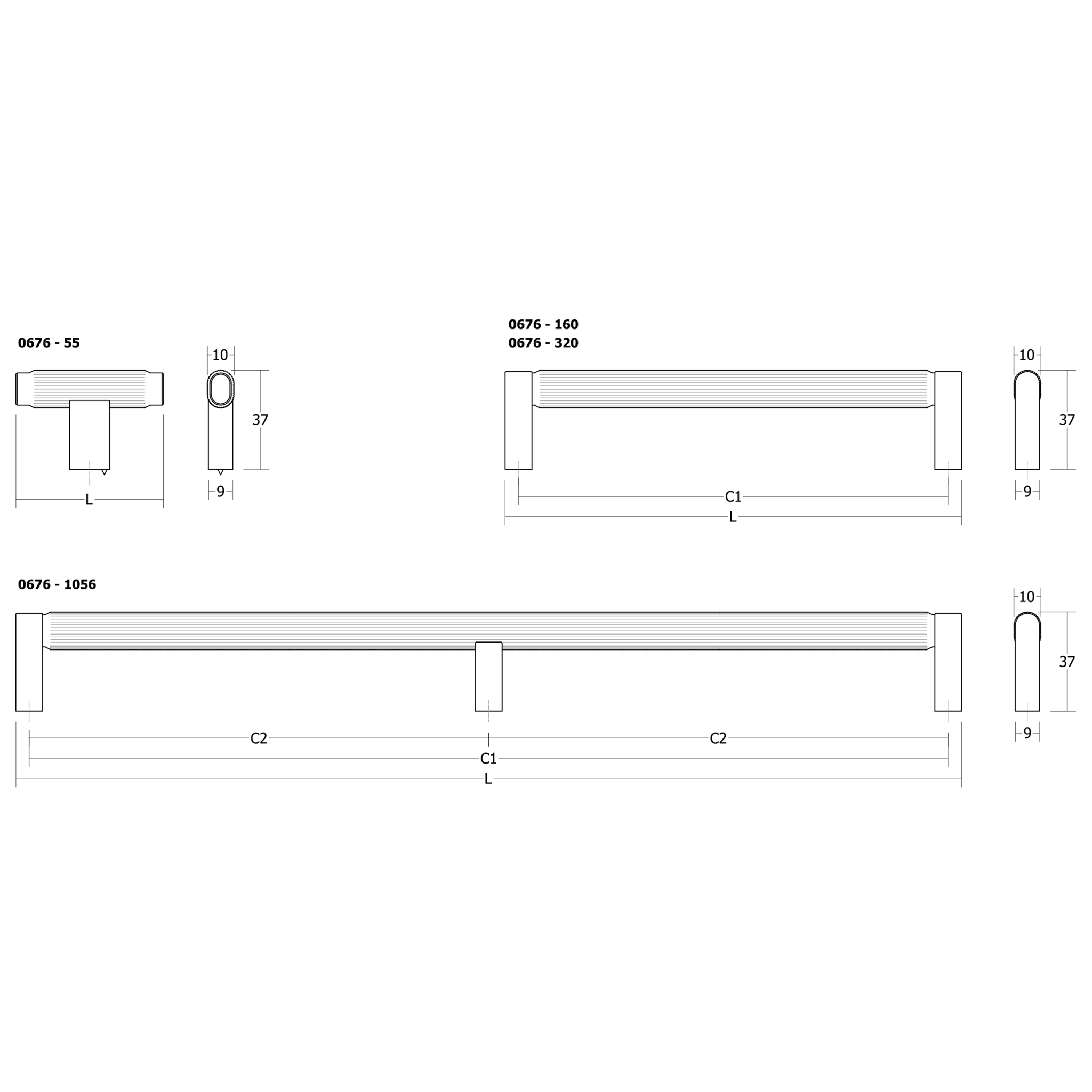 Handle Brooklyn | 17cm