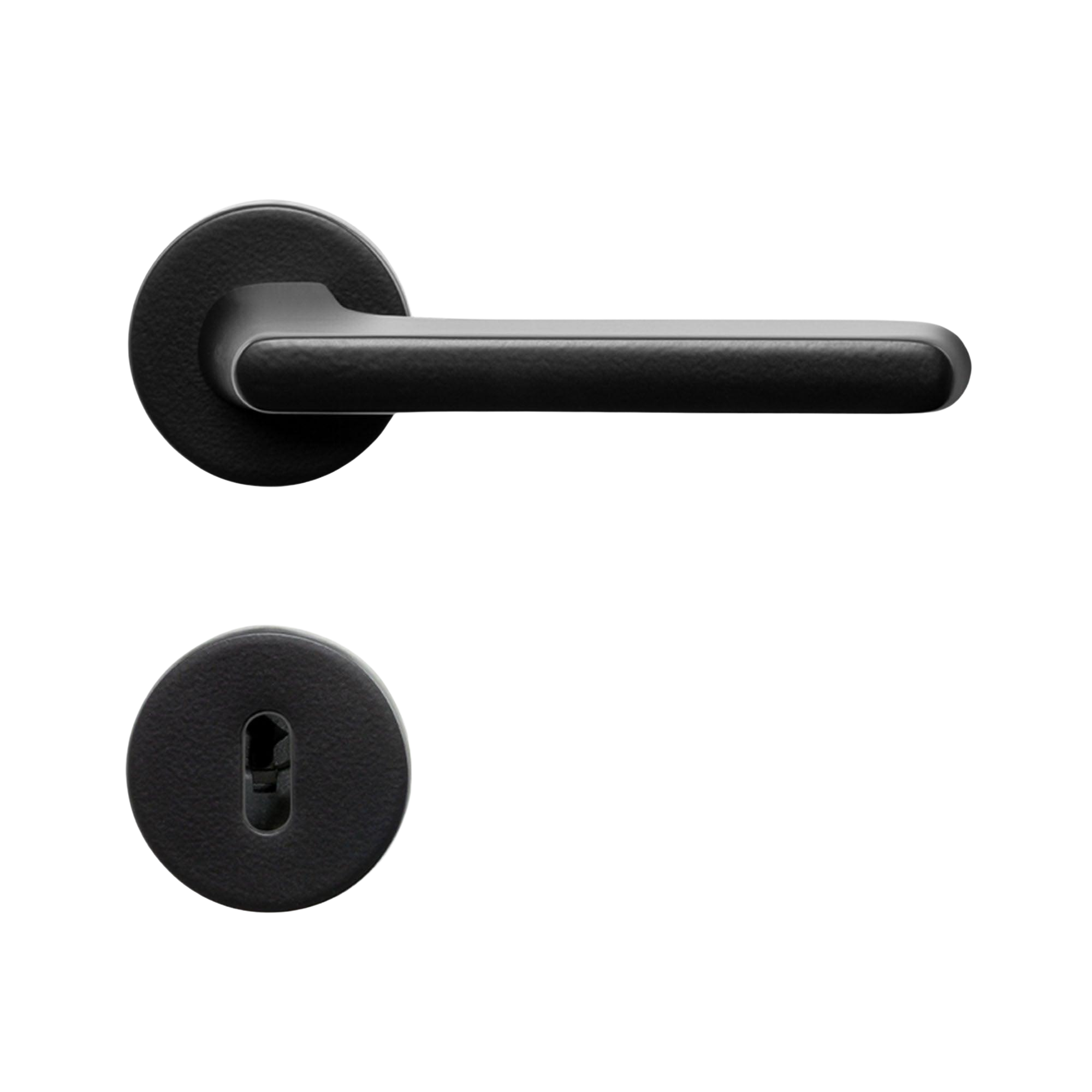 Sprung Door Handle Set | Tavira