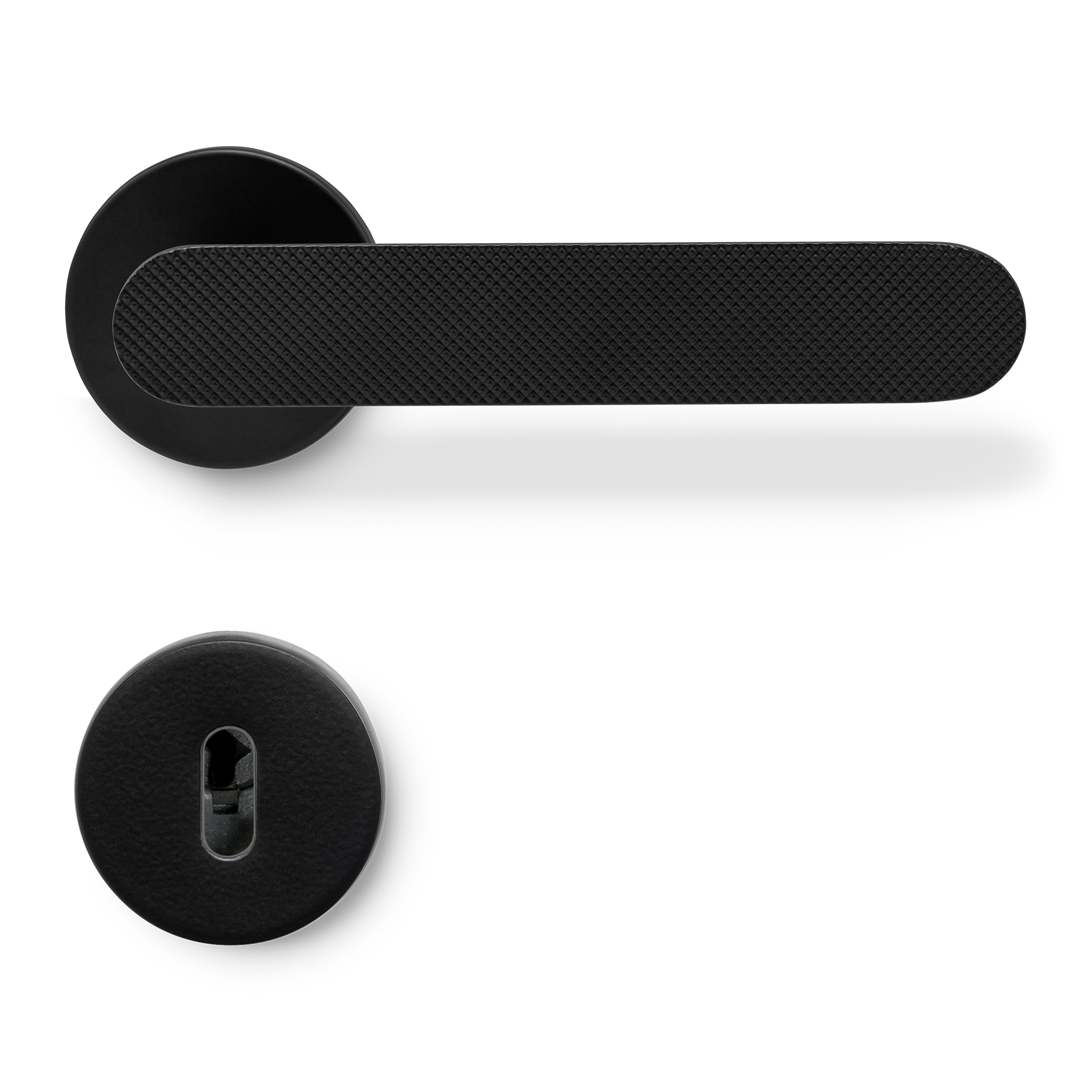 Sprung Door Handle Set | Vibe | Grip