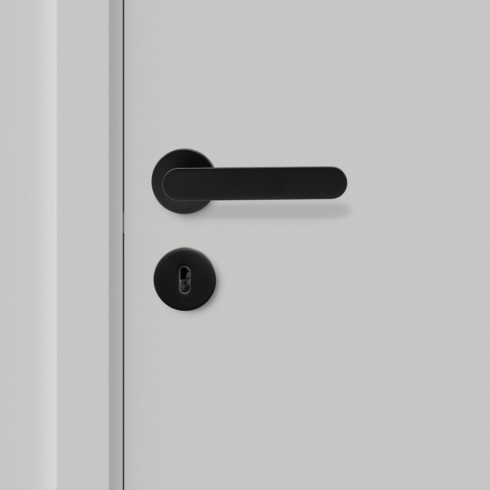 Sprung Door Handle Set | Vibe | Plain