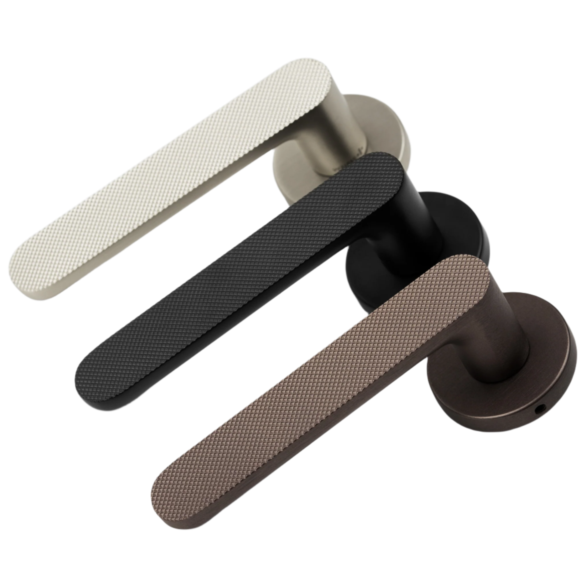 Sprung Door Handle Set | Vibe | Grip