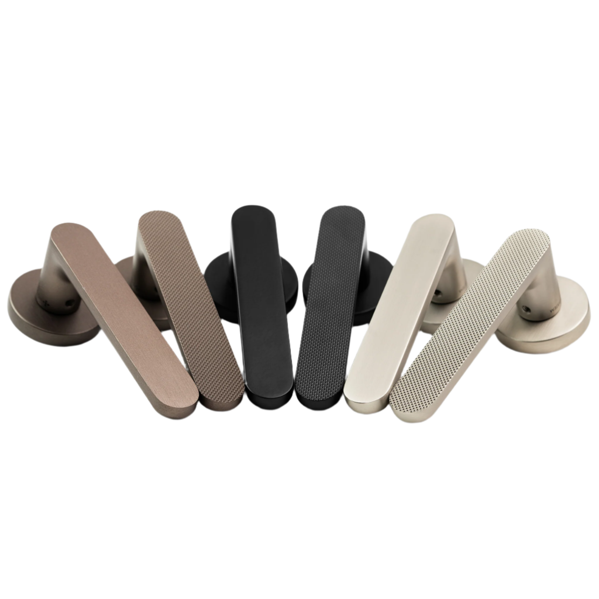 Sprung Door Handle Set | Vibe | Grip