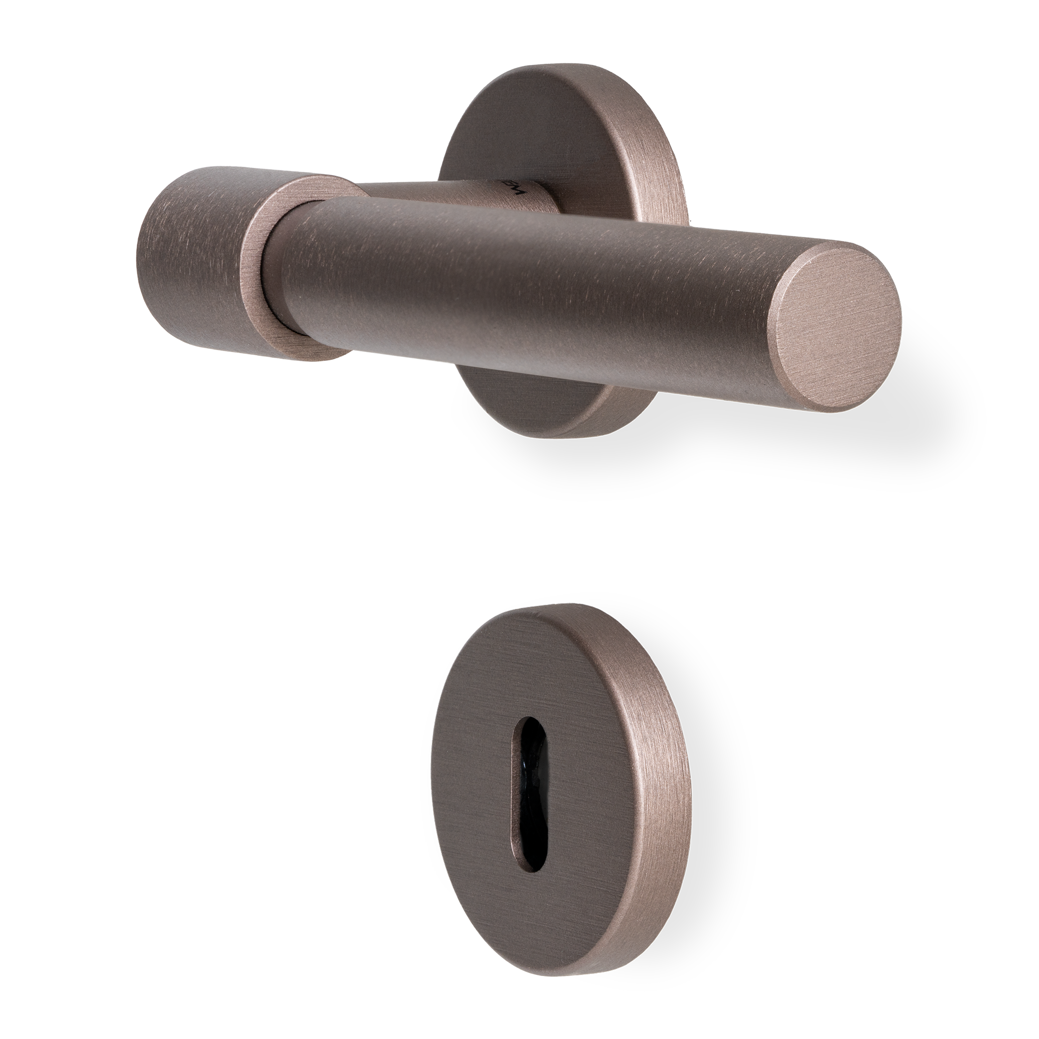 Sprung Door Handle Set | Helix 200 | Plain
