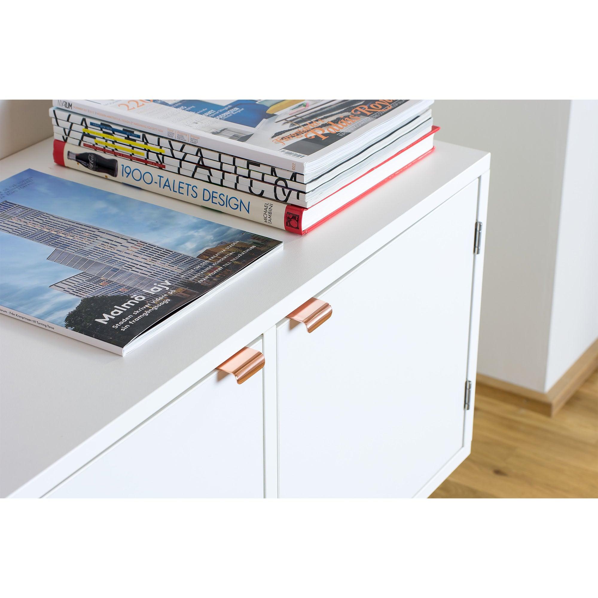 Handle Lip, Black, available in different sizes (40/120mm) - Scandi Handles