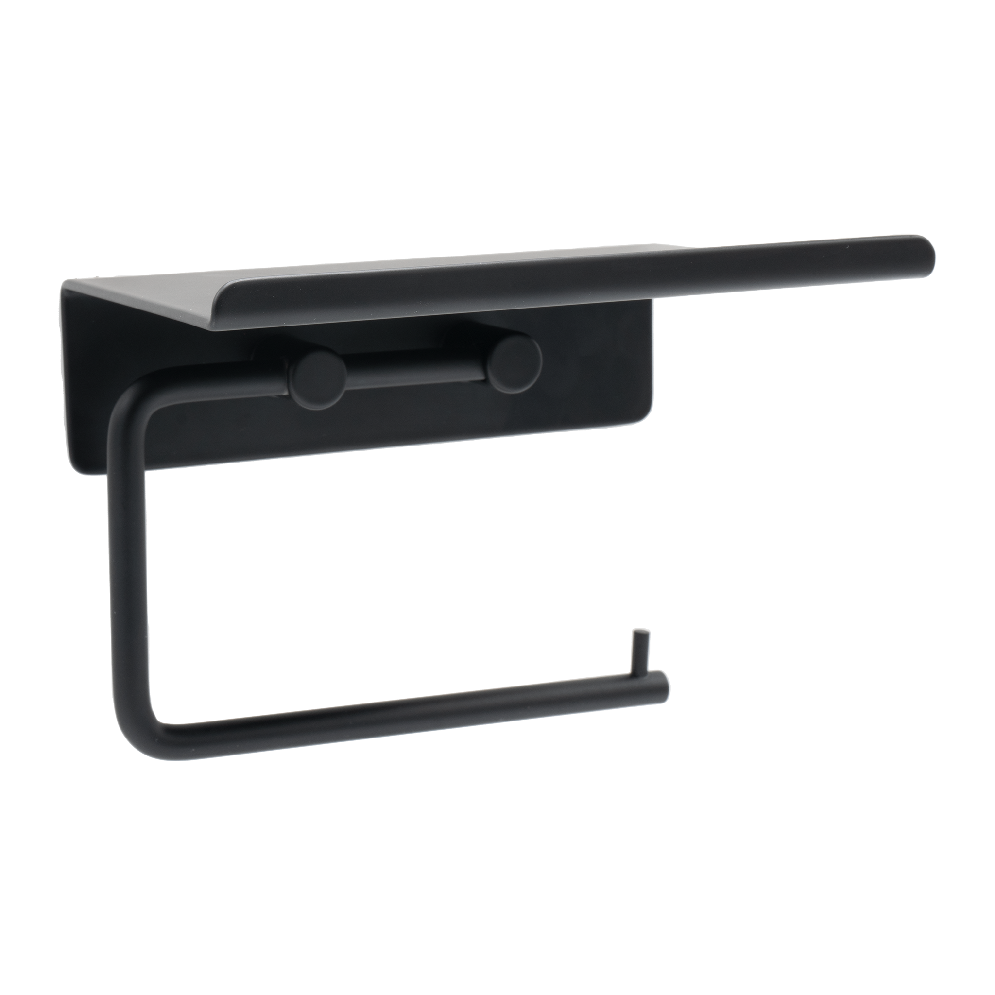 Toilet Roll Holder with Shelf | Base | 15cm