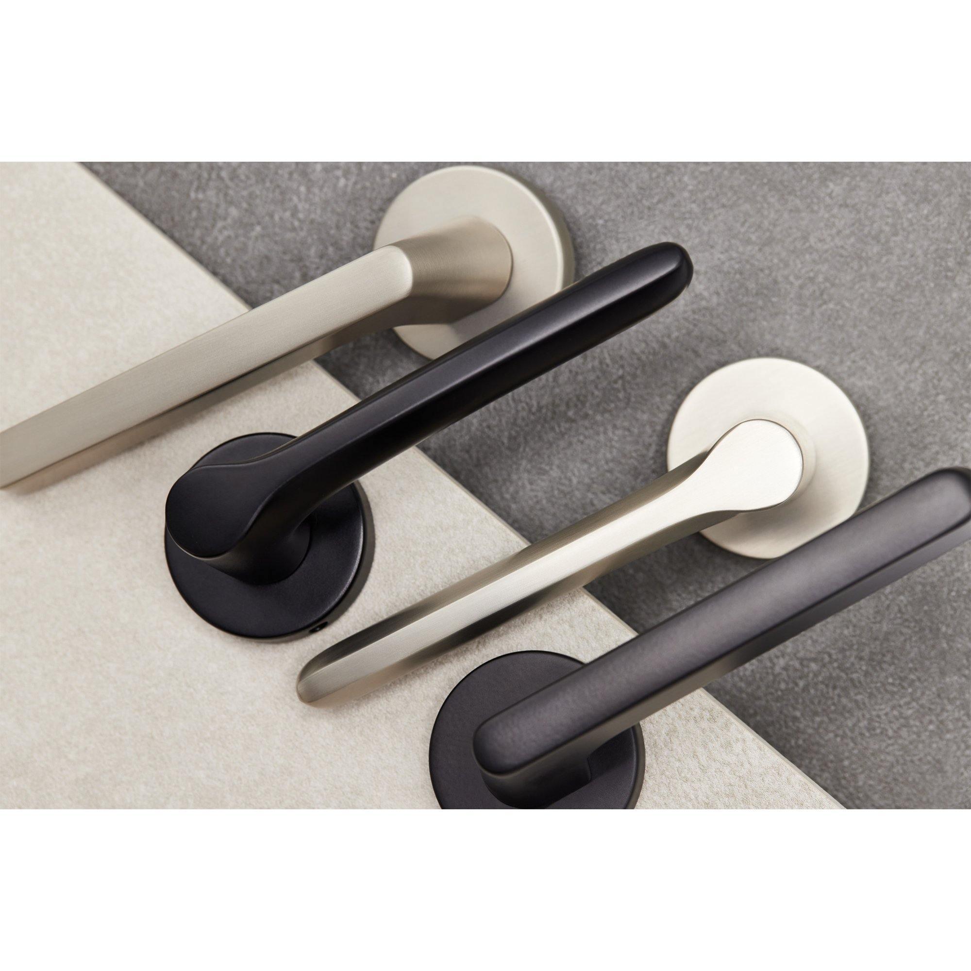 Door handle Sintra, Matt Black - Scandi Handles