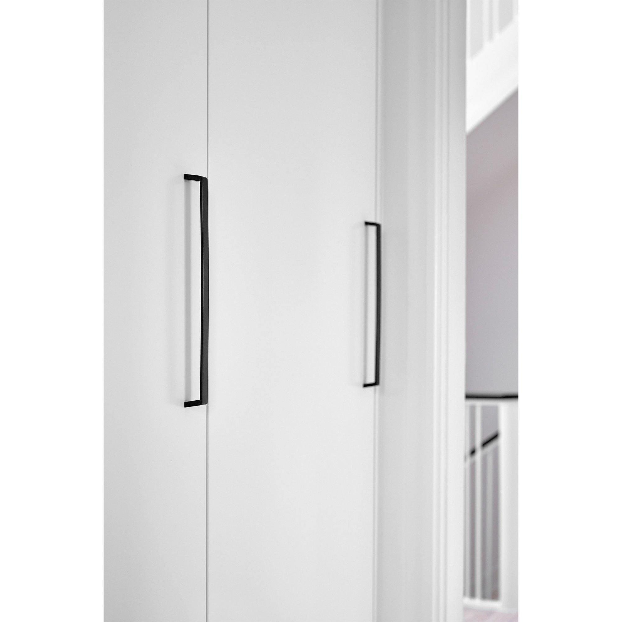 Handle Seam, Matt Black, available in different sizes (169/329mm) - Scandi Handles