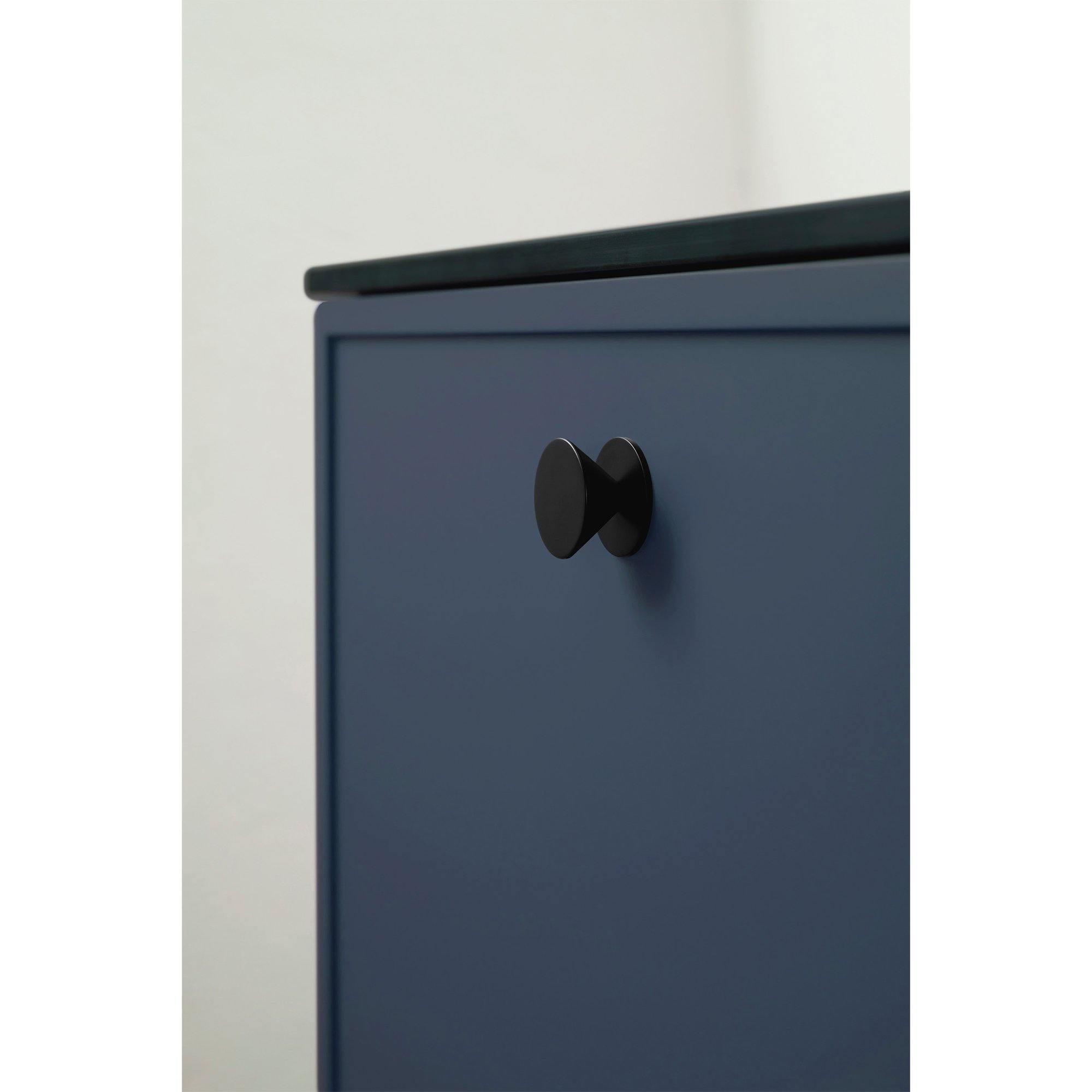 Knob Orbit, Matt Black - Scandi Handles