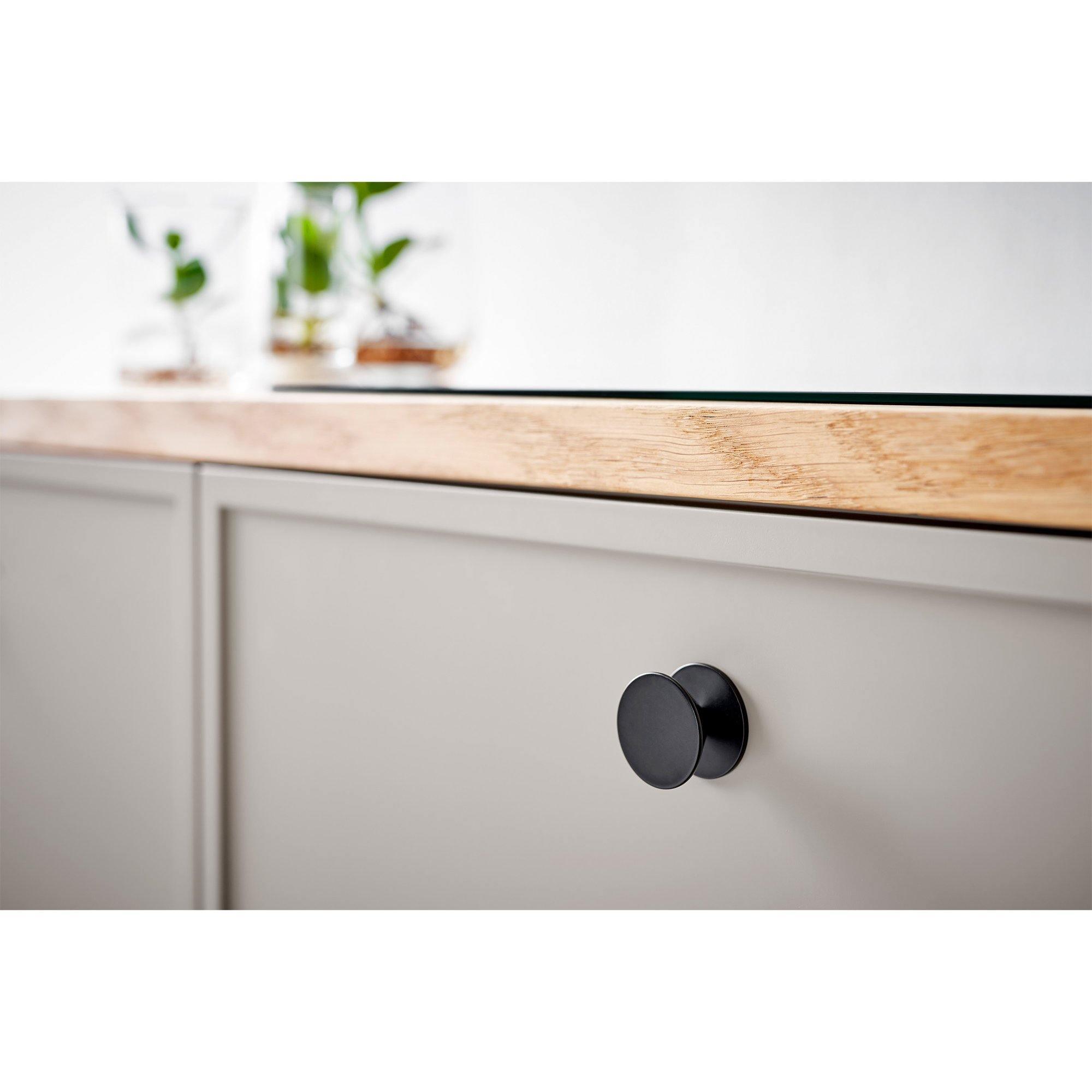 Knob Orbit, Matt Black - Scandi Handles