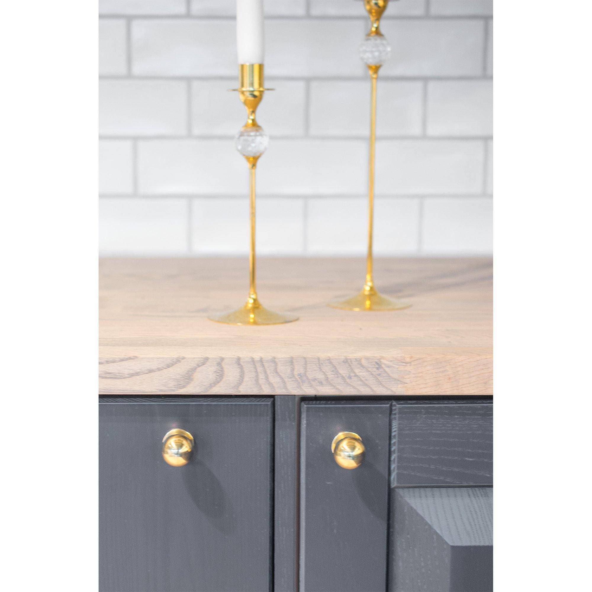 Knob Solliden 25mm, Matt Black - Scandi Handles