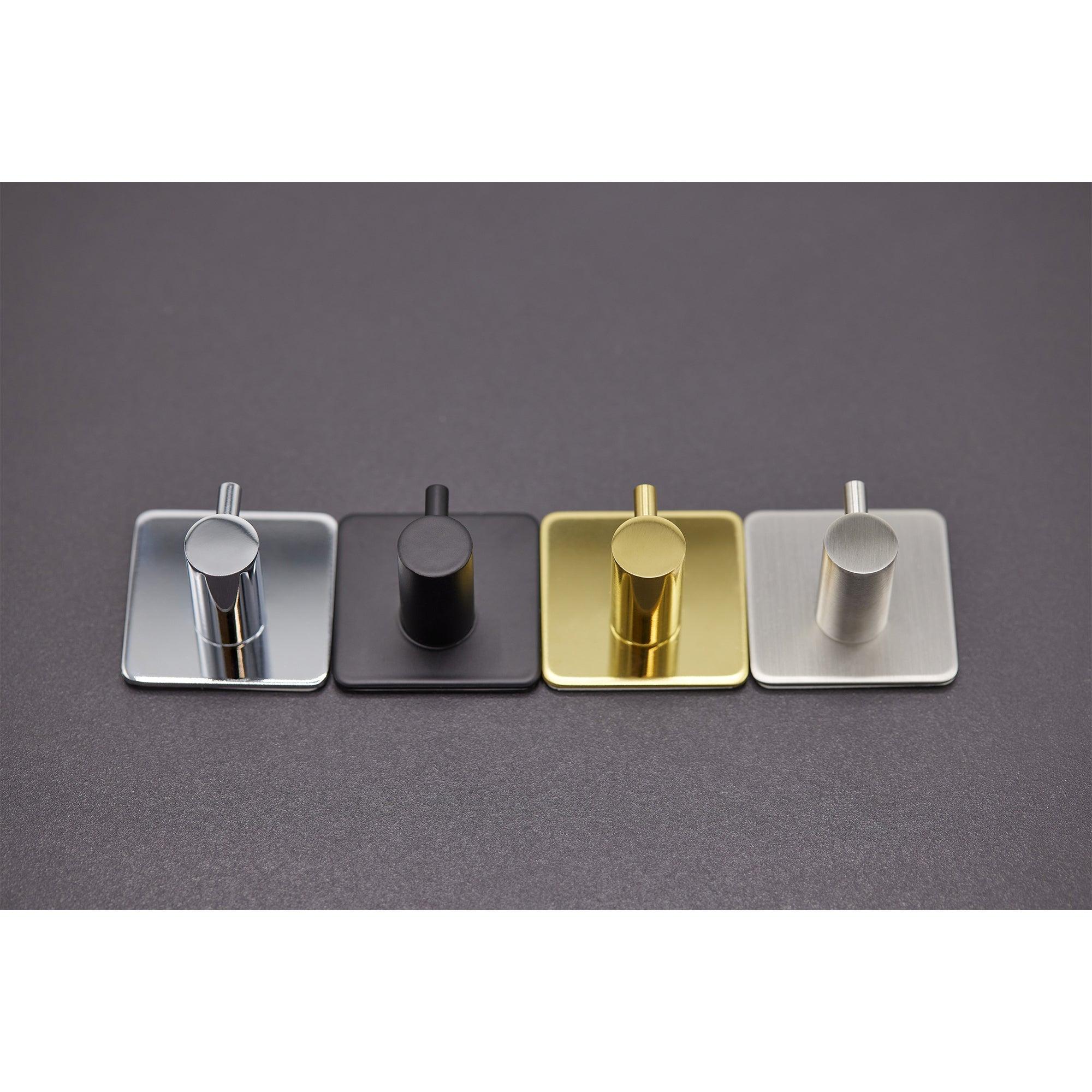 Base 220, 1 Hook, Matt Black - Scandi Handles