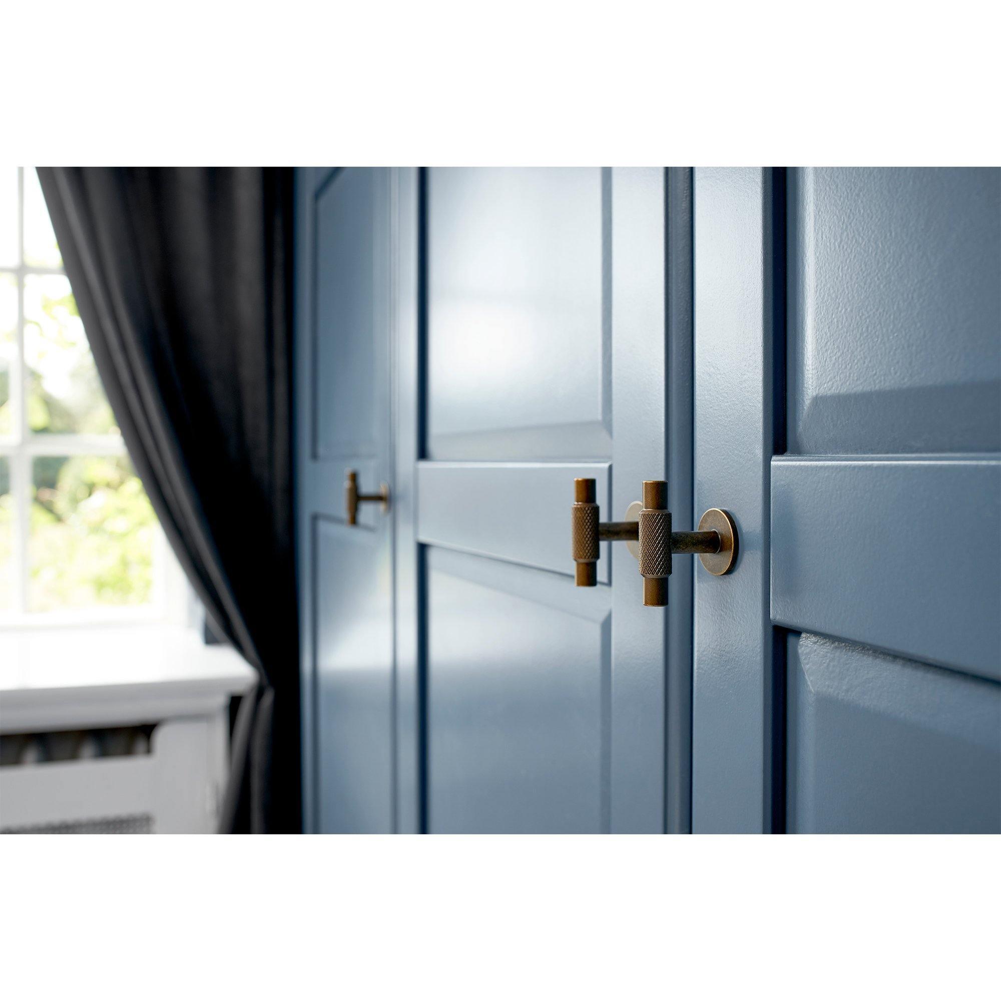 Knob Manor T, Matt Black - Scandi Handles
