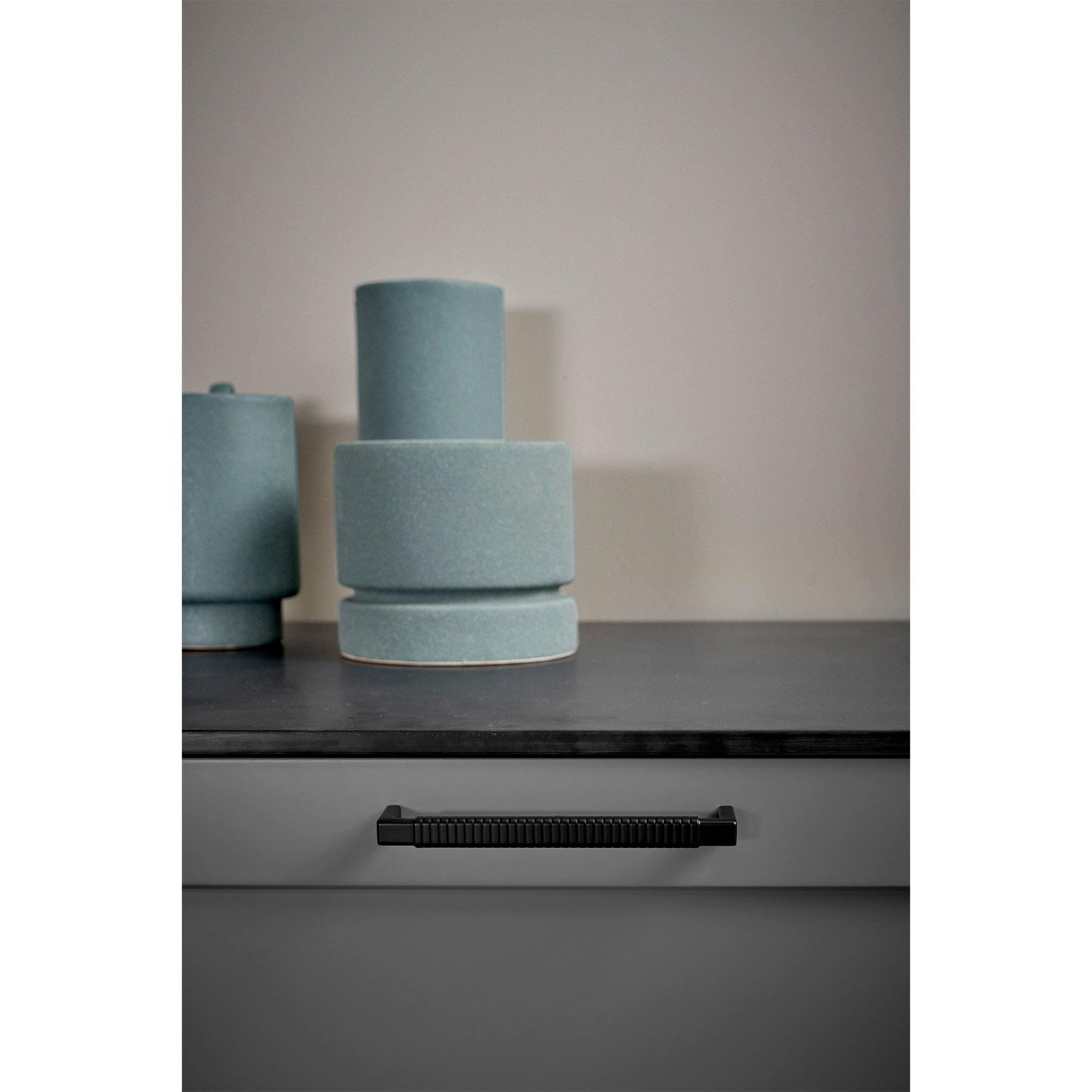 Handle Rattan, Matt Black - Scandi Handles