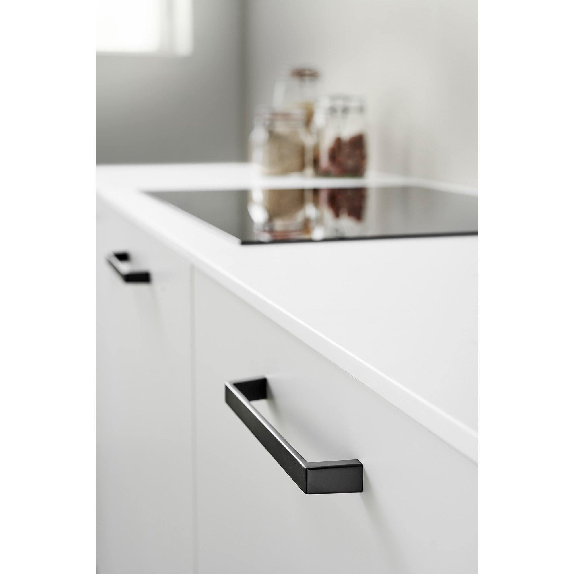 Handle Seam, Matt Black, available in different sizes (169/329mm) - Scandi Handles