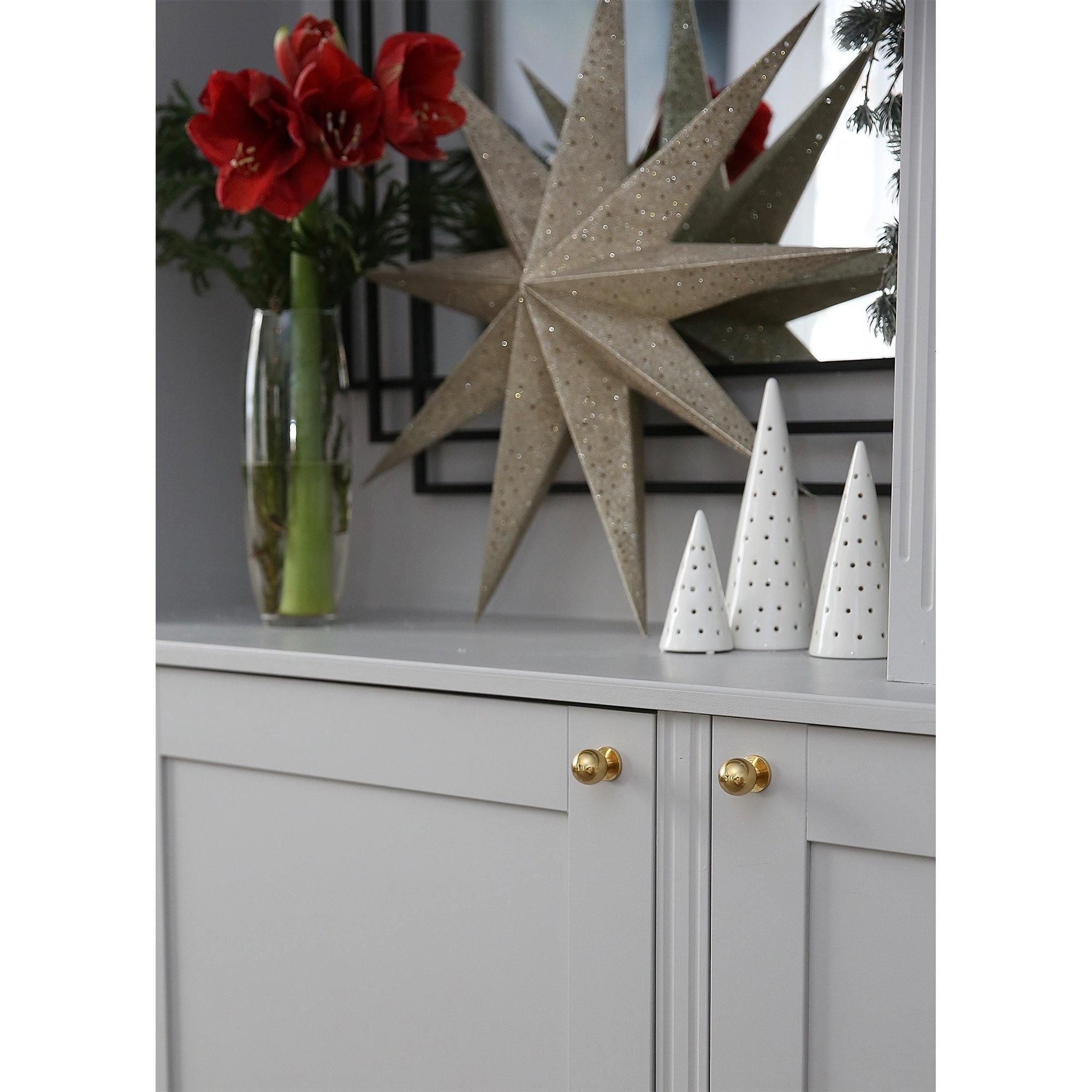 Knob Solliden 25mm, Matt Black - Scandi Handles