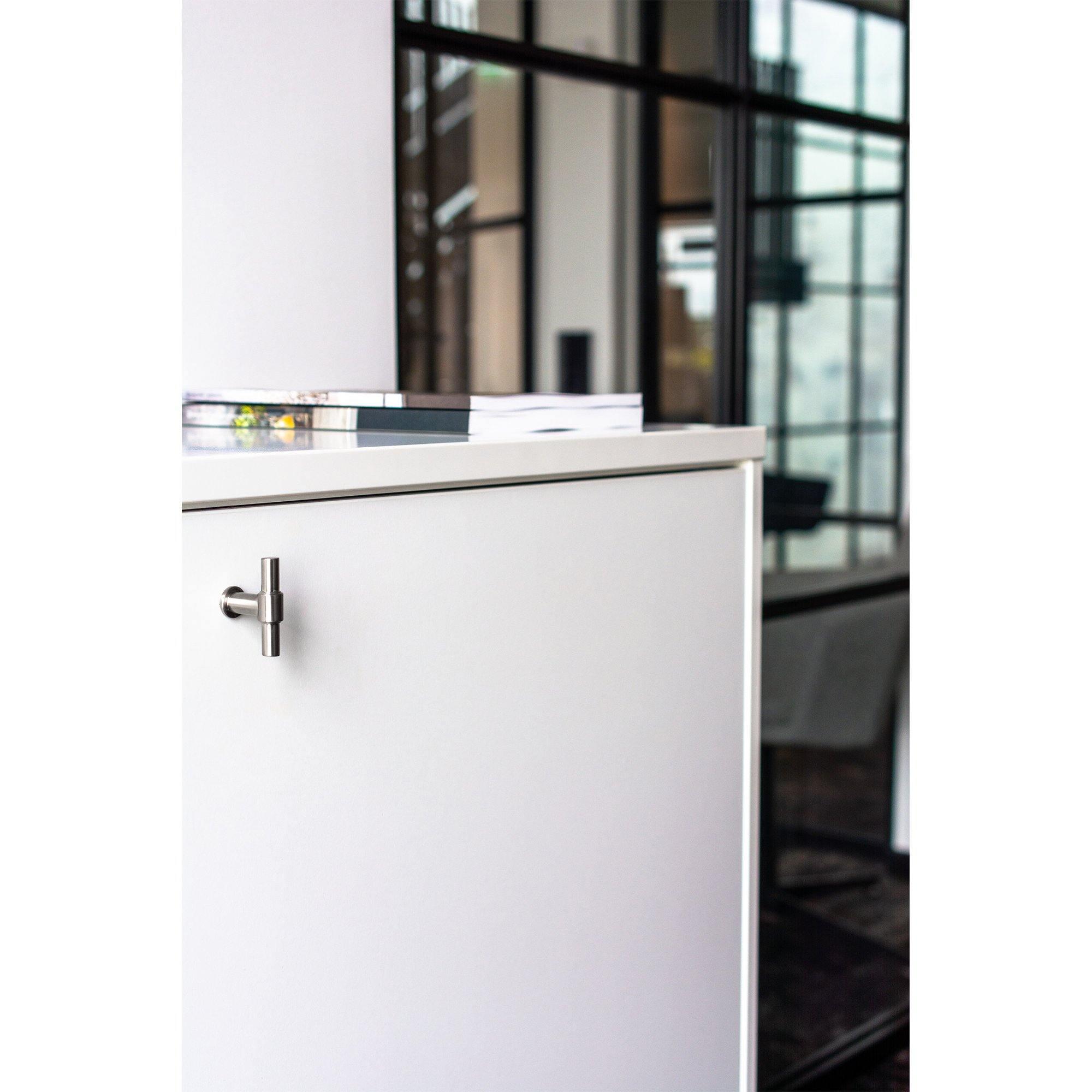 Knob T-type, Matt Black - Scandi Handles