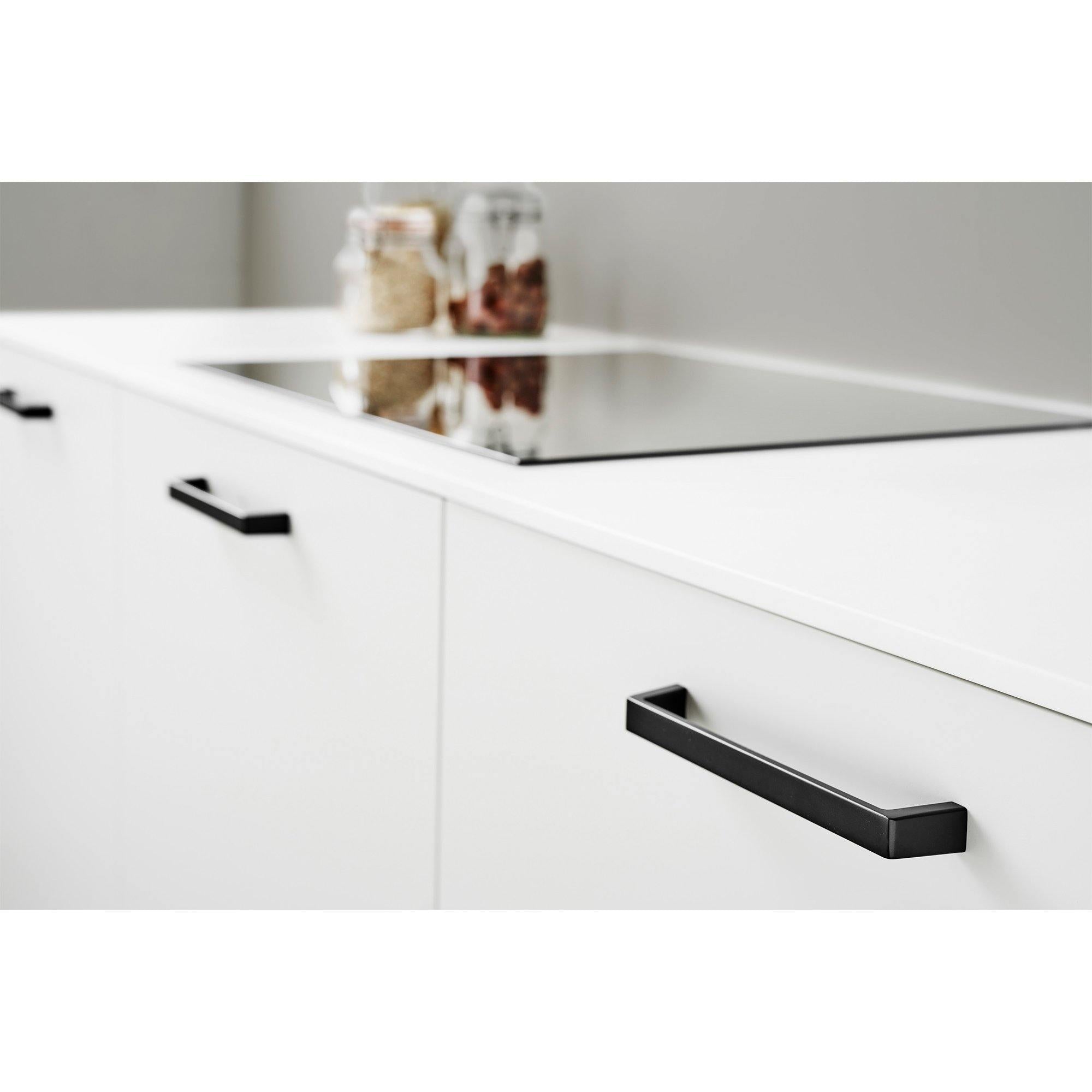 Handle Seam, Matt Black, available in different sizes (169/329mm) - Scandi Handles