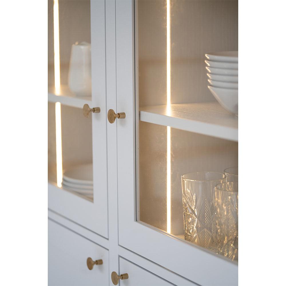 Knob Jubilee, 28mm, Untreated brass - Scandi Handles