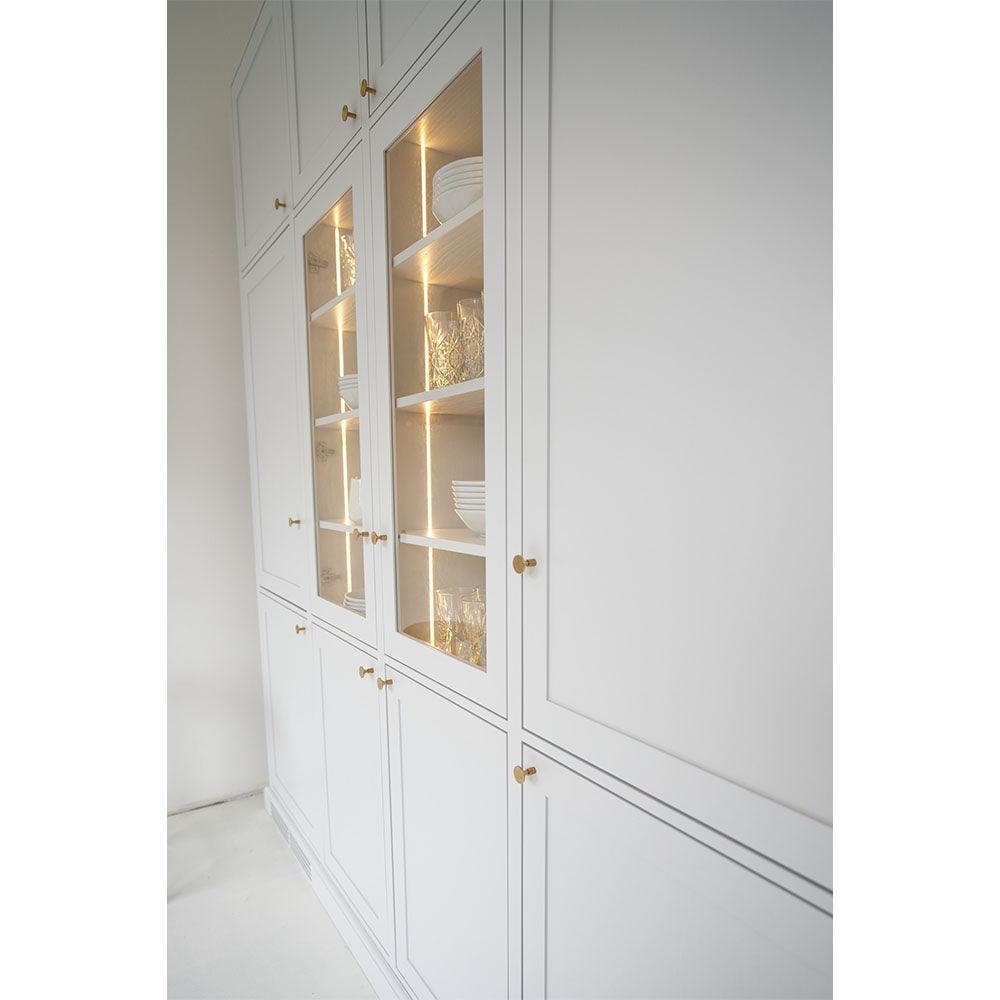 Knob Jubilee, 28mm, Untreated brass - Scandi Handles
