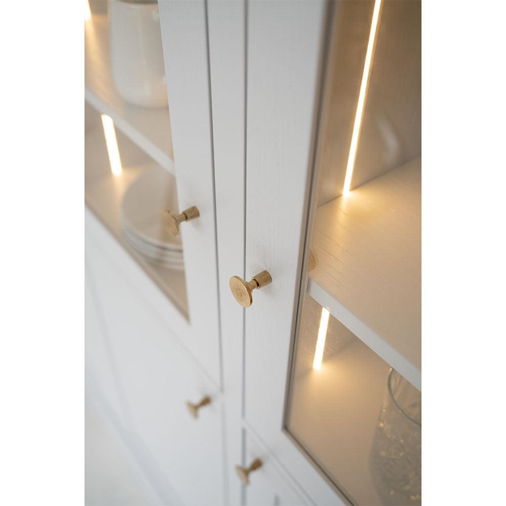 Knob Jubilee, 28mm, Untreated brass - Scandi Handles