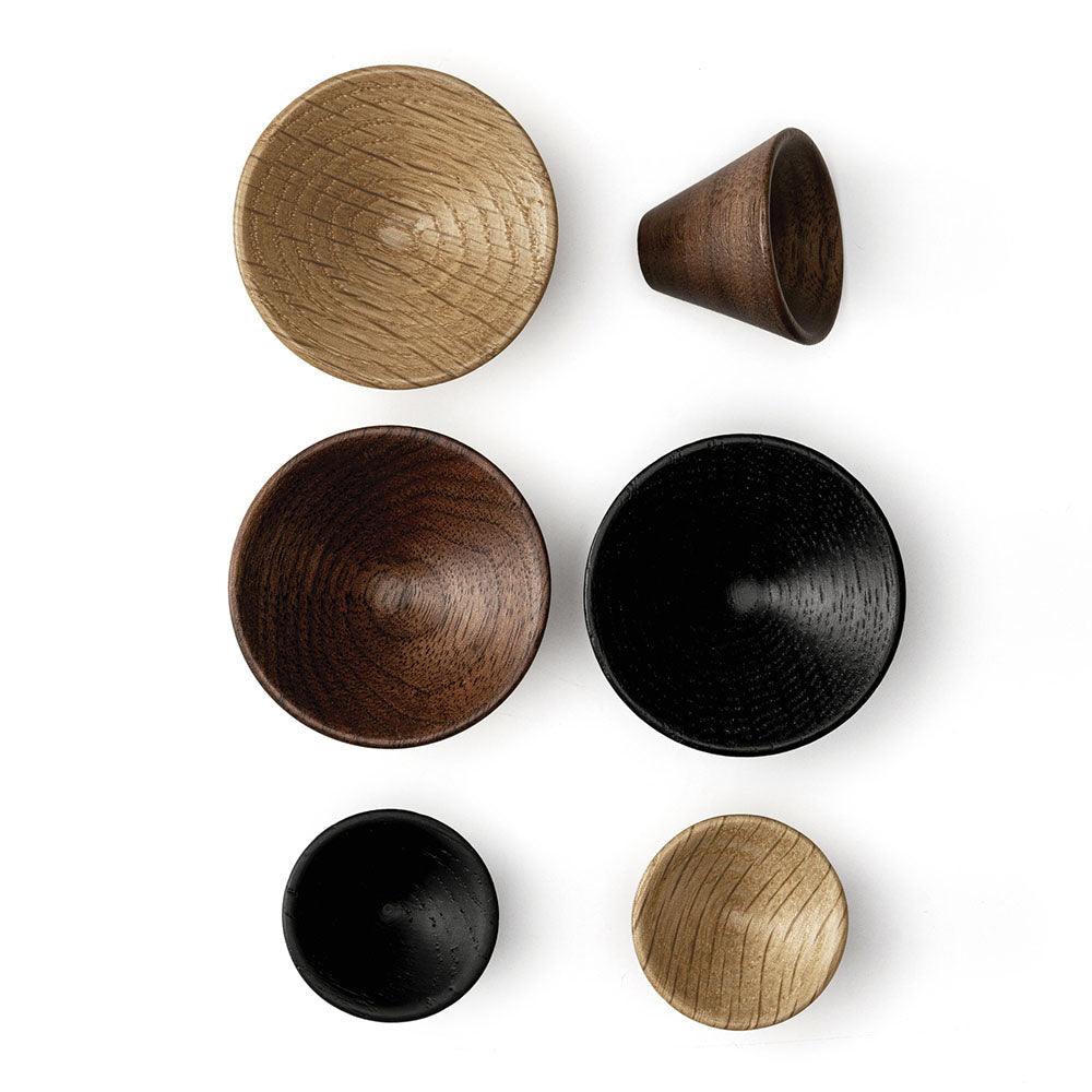 Knob Conic, Black - Scandi Handles