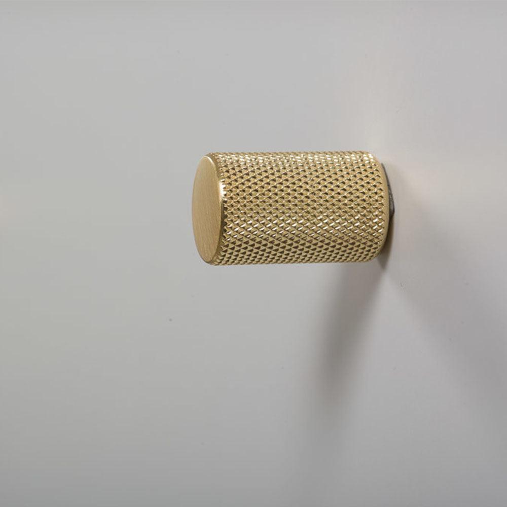 Knob Graf, 17mm, Brass - Scandi Handles