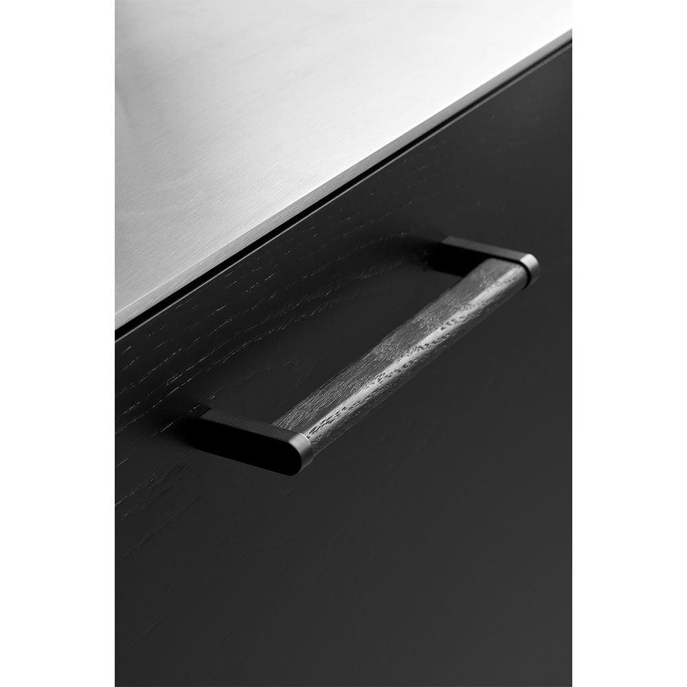 Handle Crossing Black/Black (168/328mm) - Scandi Handles