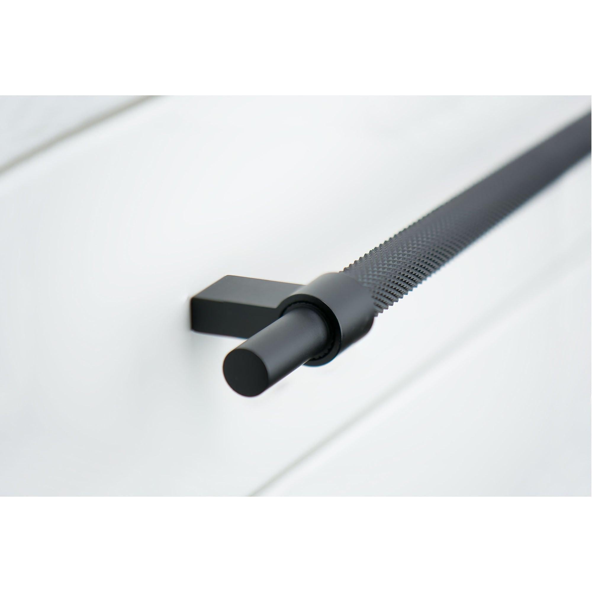 Handle Pitch, Matt black, available in different sizes (193/257mm) - Scandi Handles