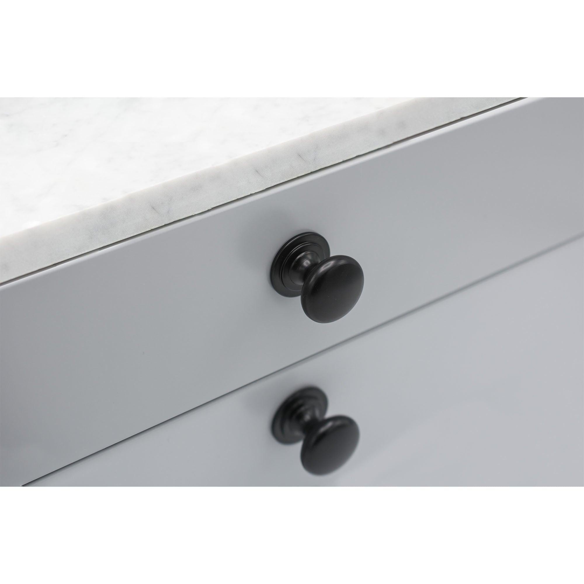 Knob Mynta, 32mm, Black - Scandi Handles