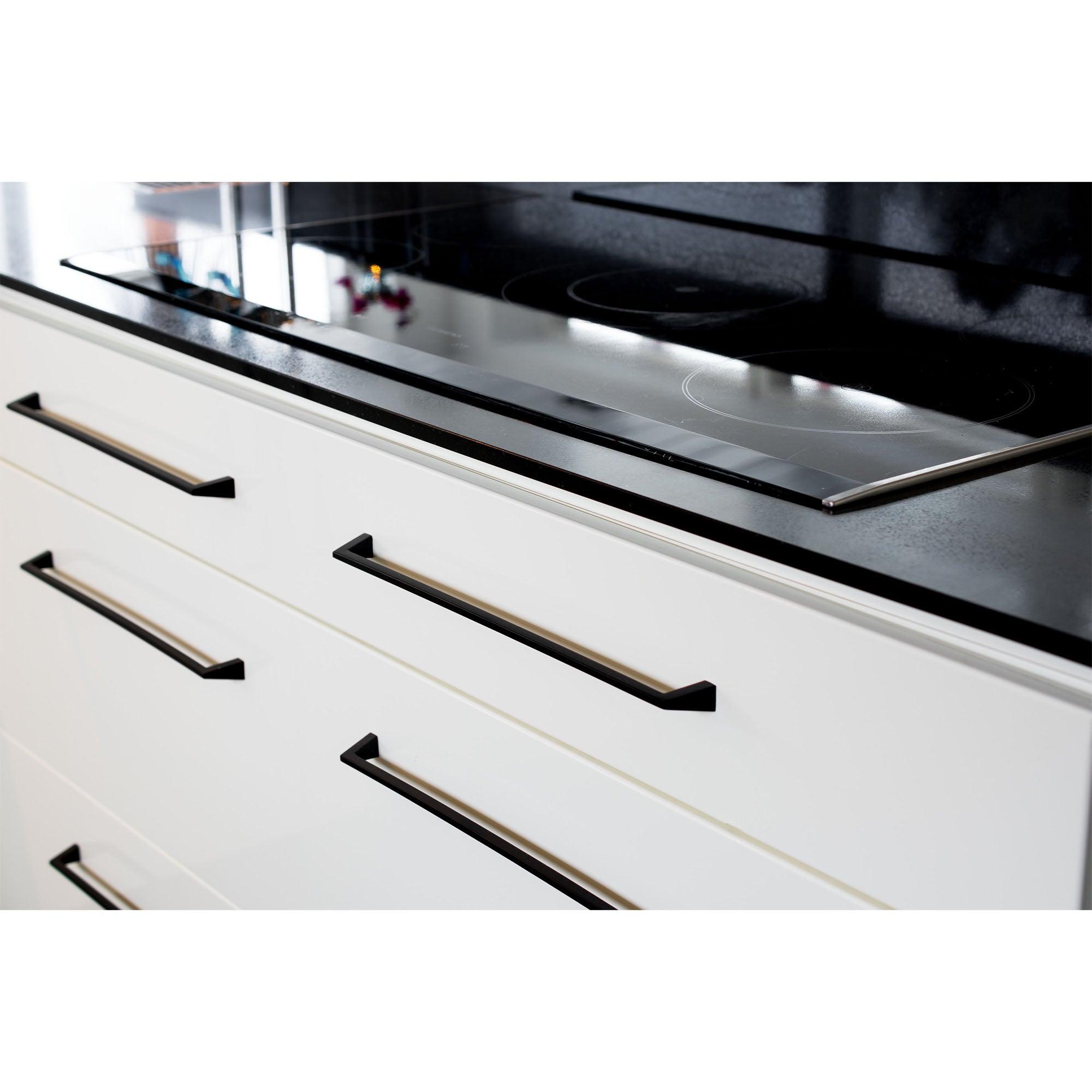 Handle Påarp, Black, available in different sizes (173/334mm) - Scandi Handles
