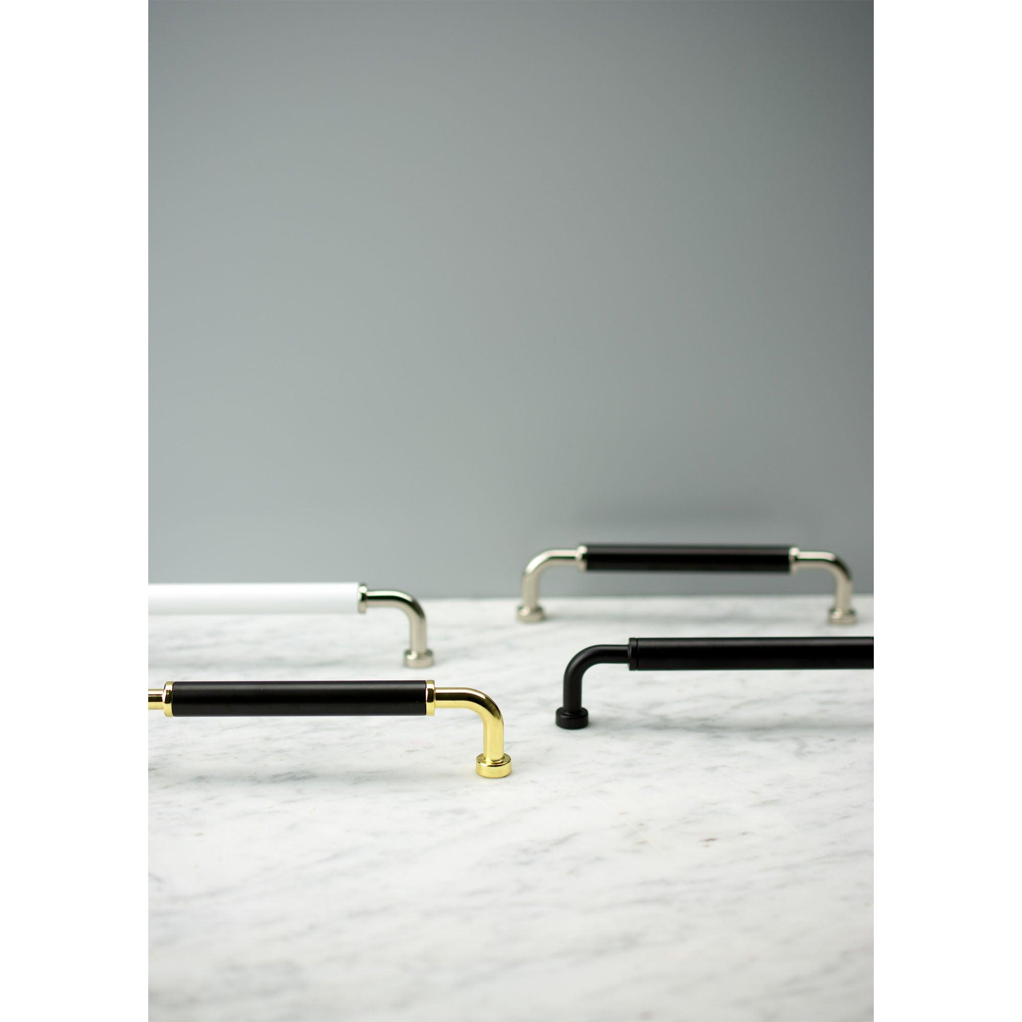 Handle Brohult M, 128mm, Black/Black - Scandi Handles