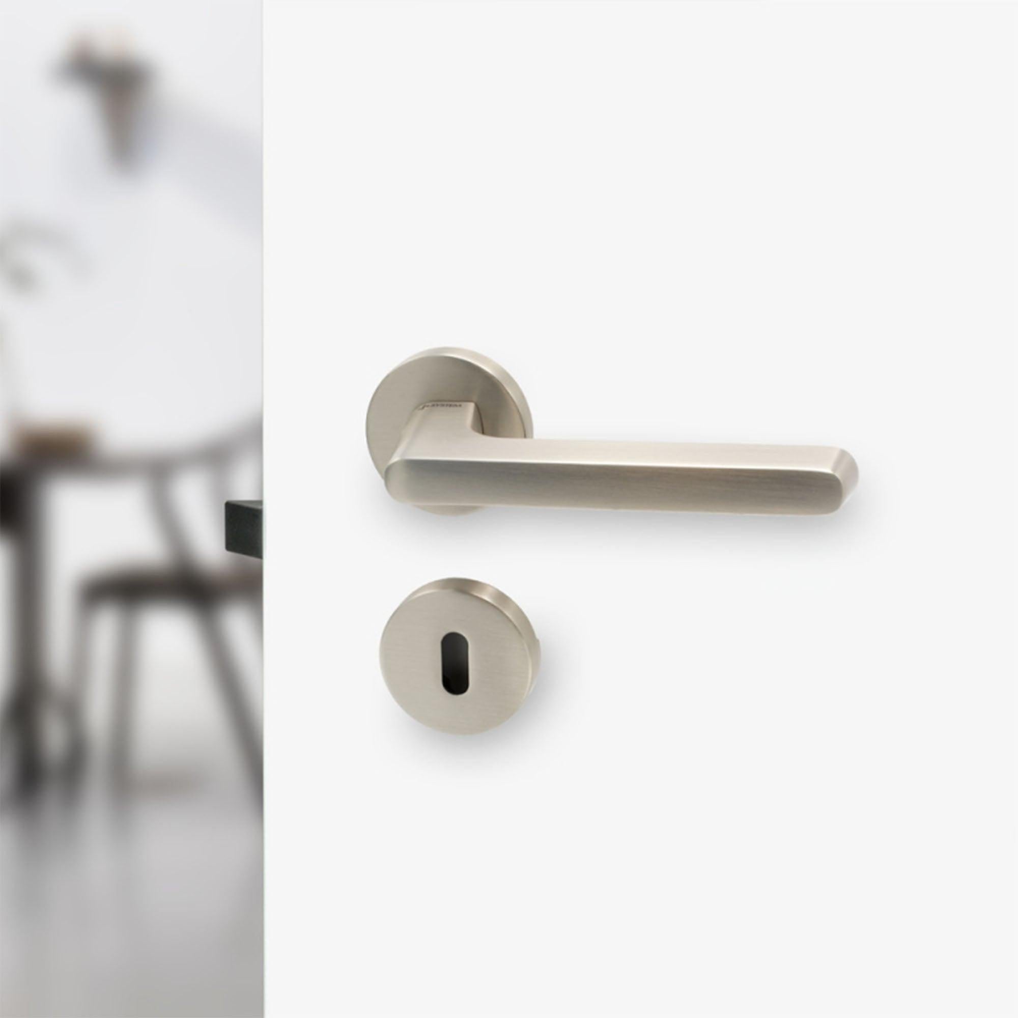 Door handle Tavira, Stainless steel - Scandi Handles