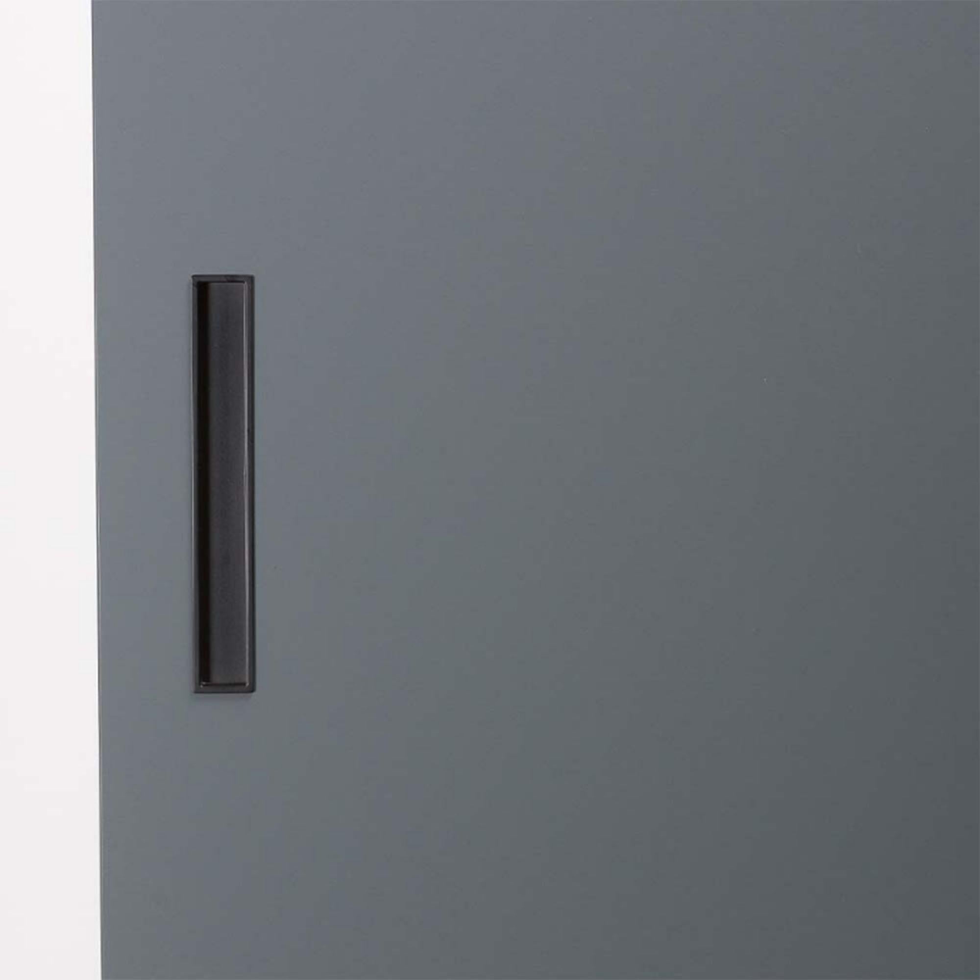 Recessed handle Cubic, Matt black - Scandi Handles