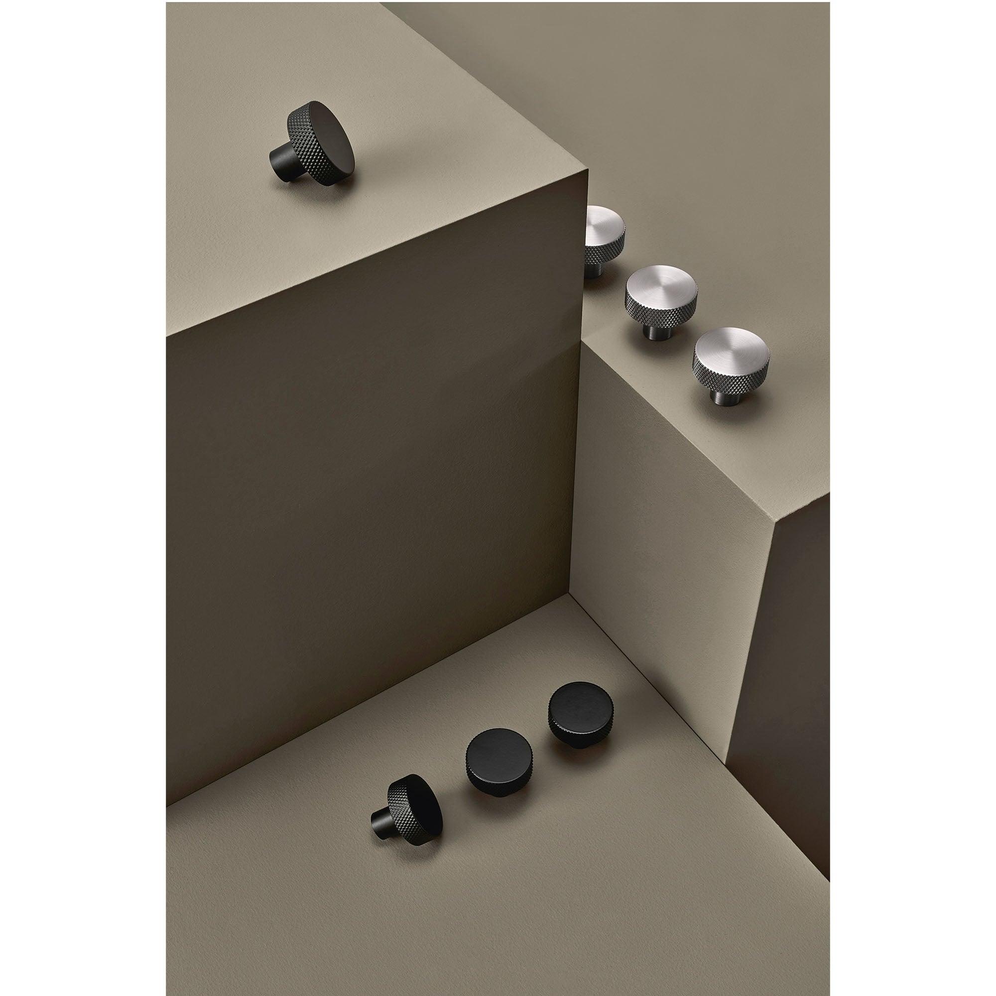 Knob Simon, Matt Black - Scandi Handles