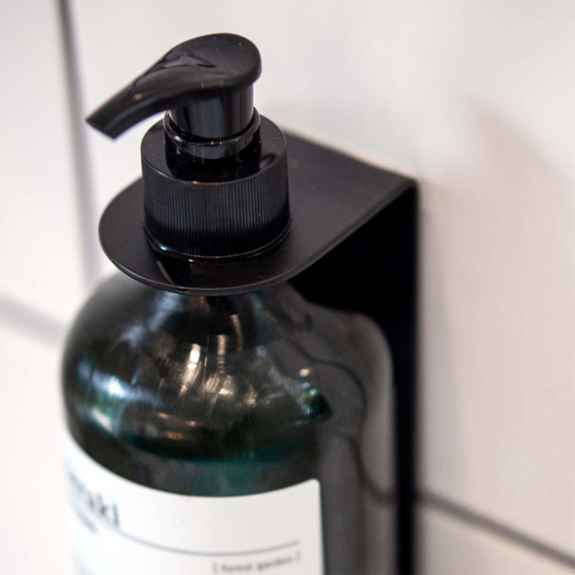 Base 200, Soap Pump Holder, Matt Black - Scandi Handles