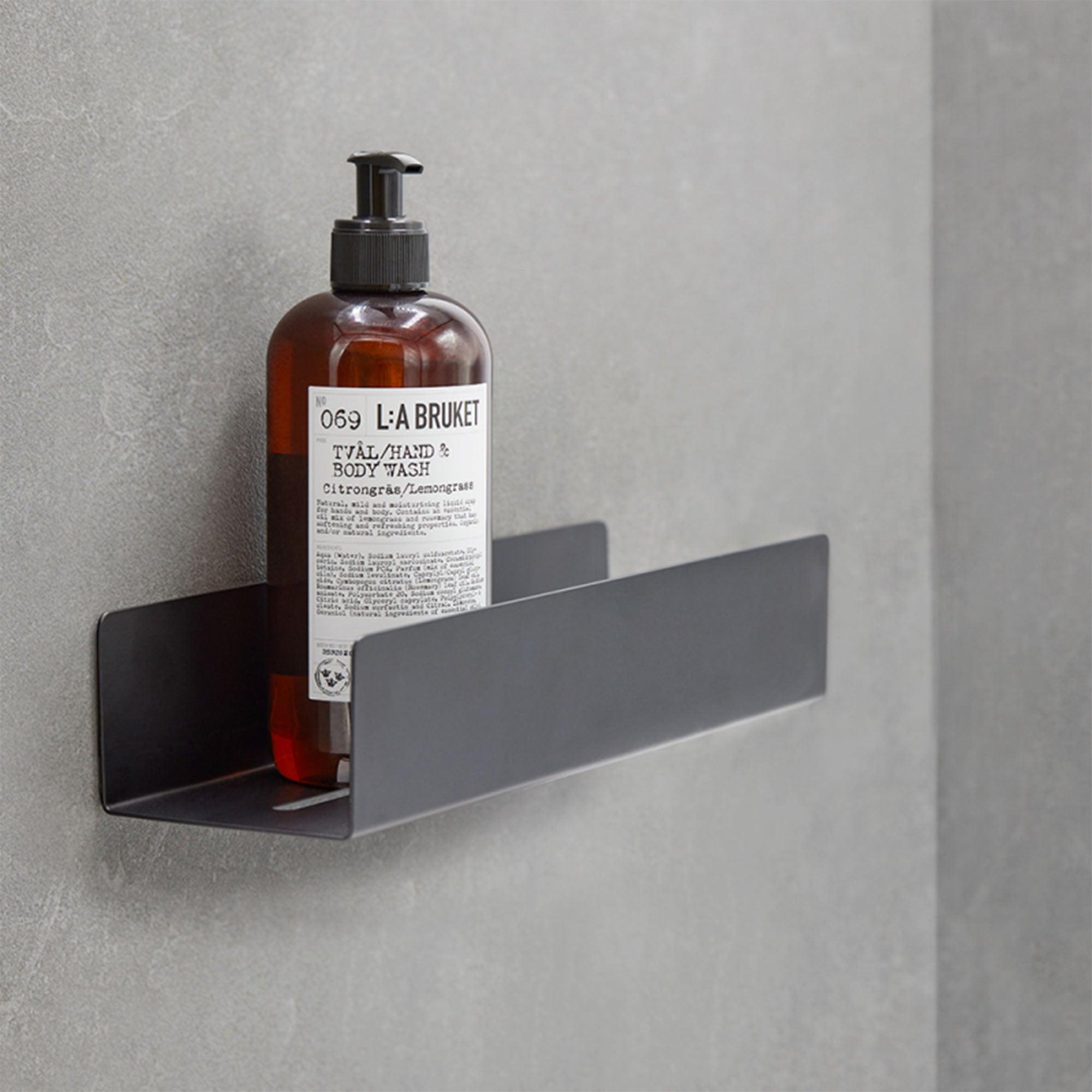 Base, Shower Shelf, Matt Black - Scandi Handles