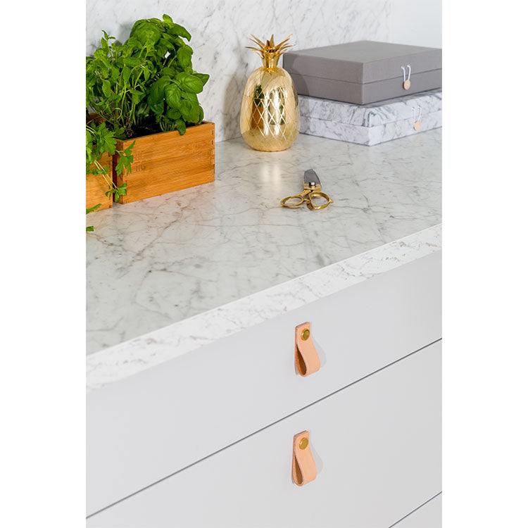 Loop, Black leather/black - Scandi Handles
