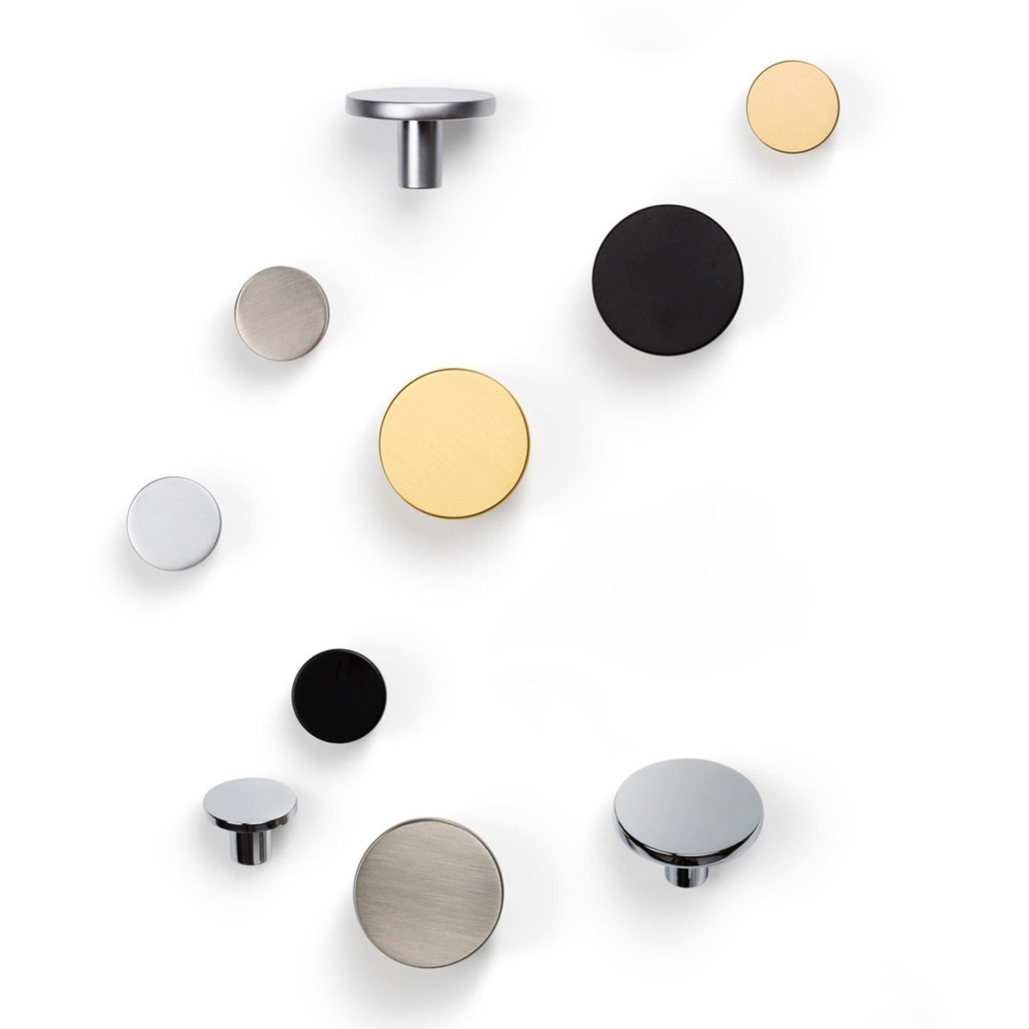Knob Como, 26mm, Polished Brass - Scandi Handles