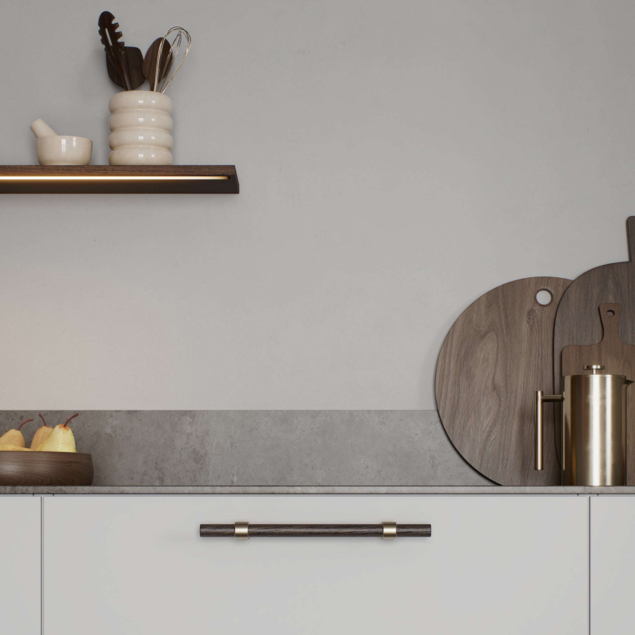 Handle Bond | 25cm | Brushed Brass