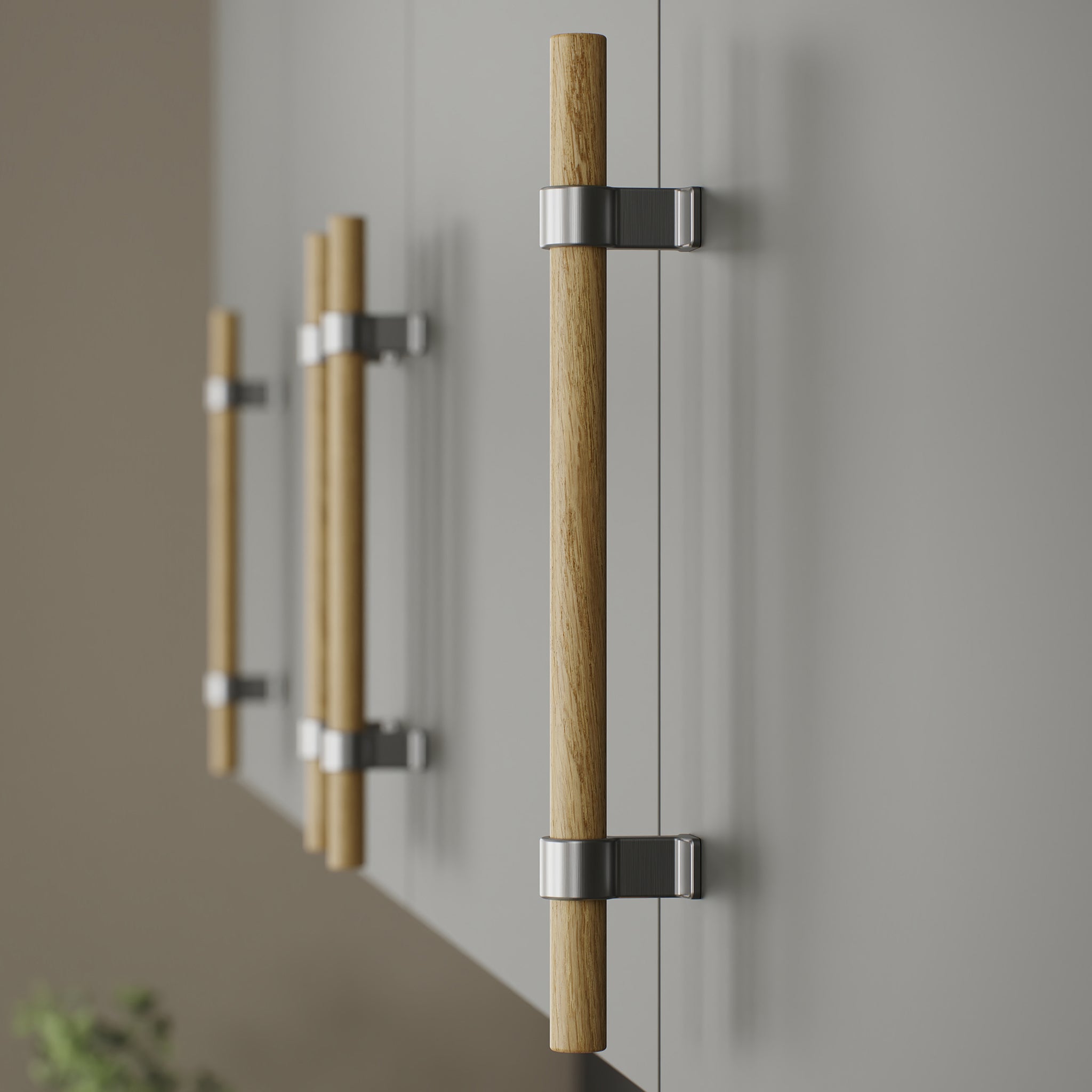 Handle Bond | 25cm | Steel Finish